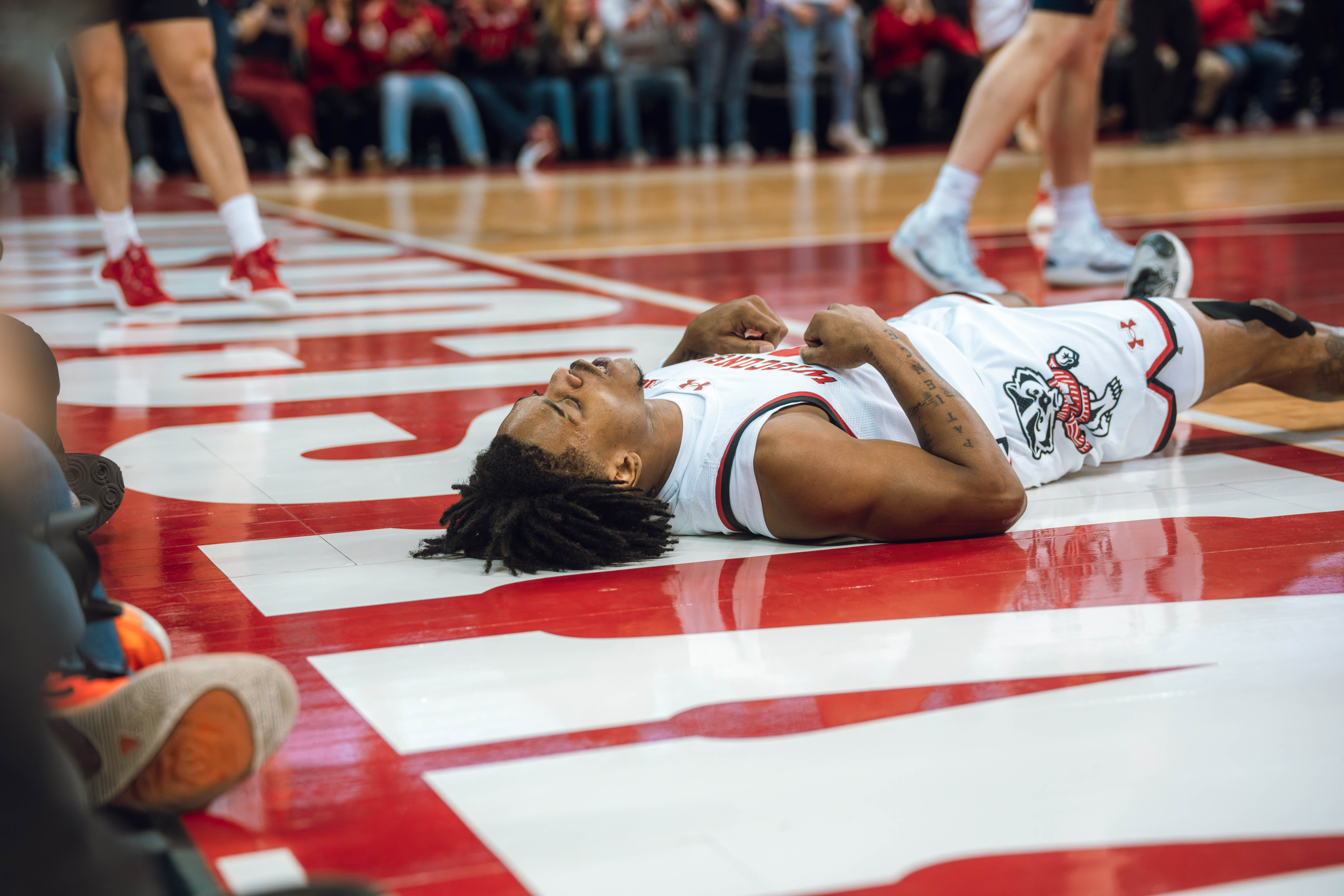 In Wisconsin's Saturday matchup against Purdue, Senior Kamari McGee delivered a crotch-shot vicious enough to reignite discourse about the decade-old "groin area" rule