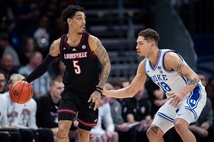 ACC Men’s Basketball Tournament Duke Blue Devils Louisville Cardinals