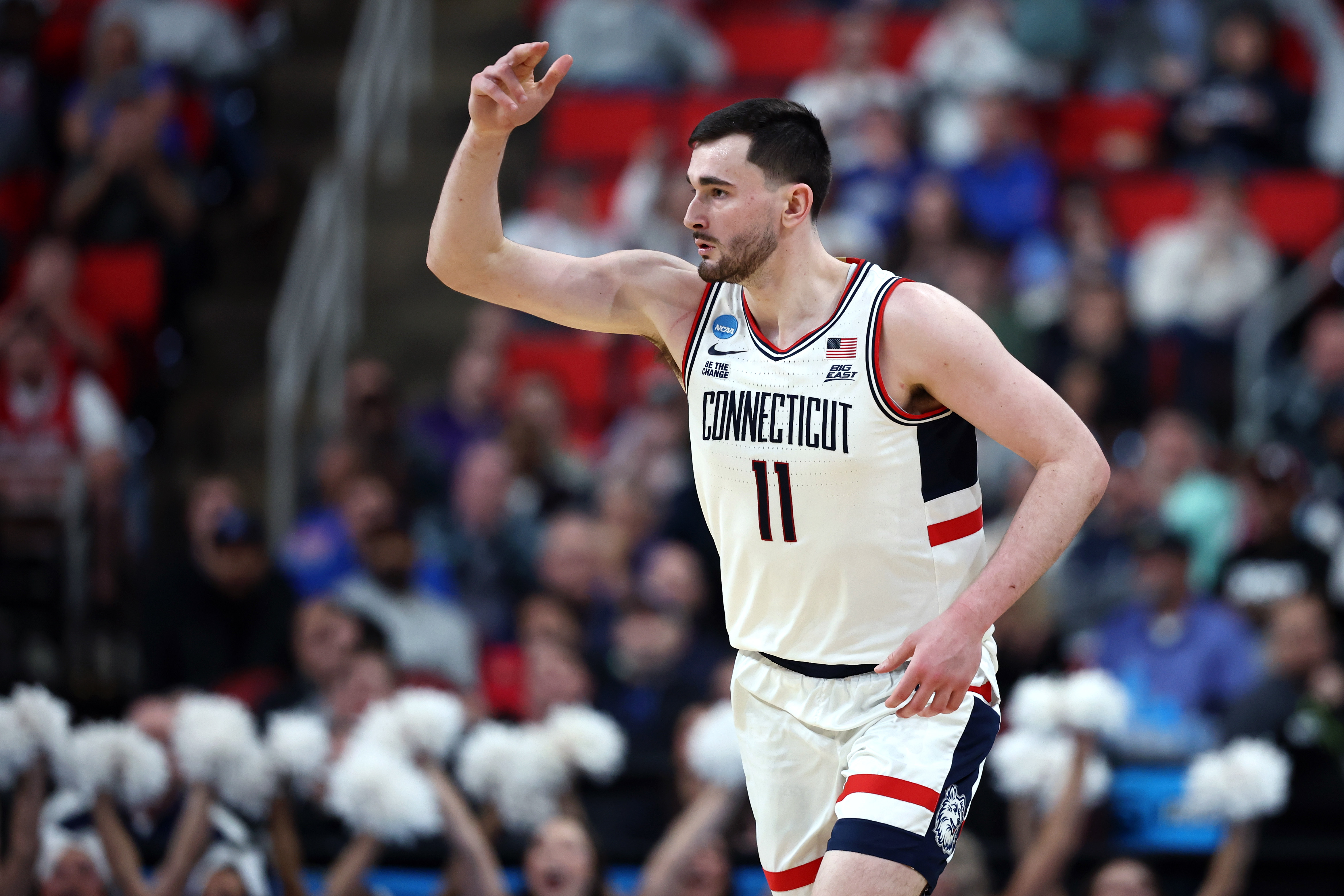 Alex Karaban is a high-octane forward and a key returner for the Huskies