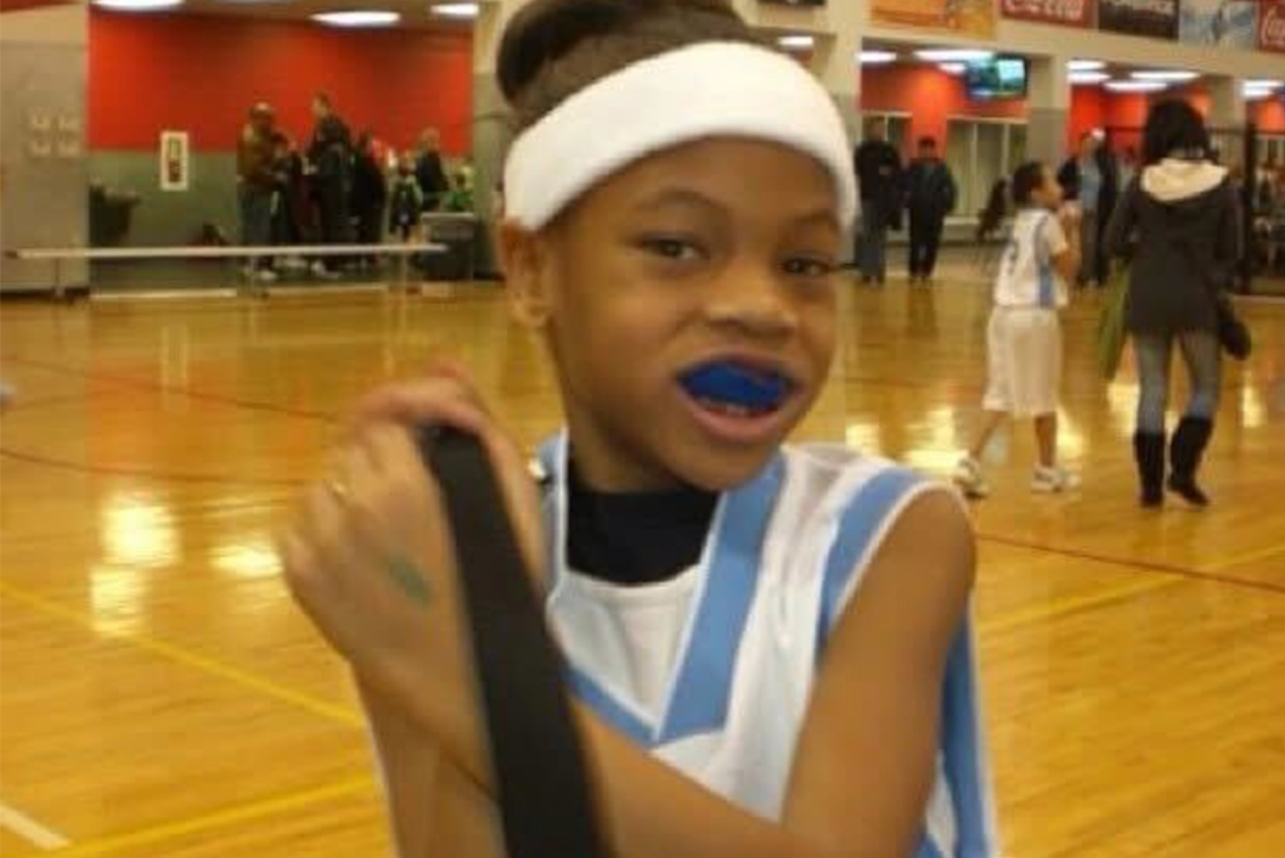 Harmoni as a child 