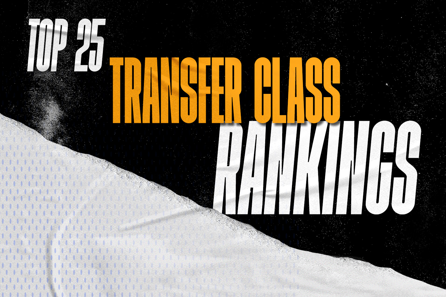 A graphic for Hoops HQ's Top 25 Transfer Class Rankings.