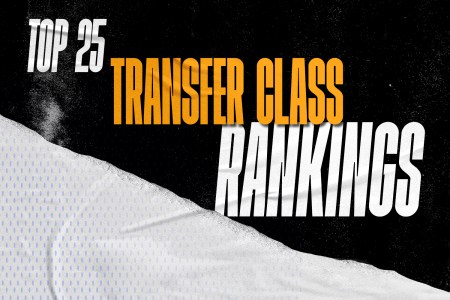 A graphic for Hoops HQ's Top 25 Transfer Class Rankings.