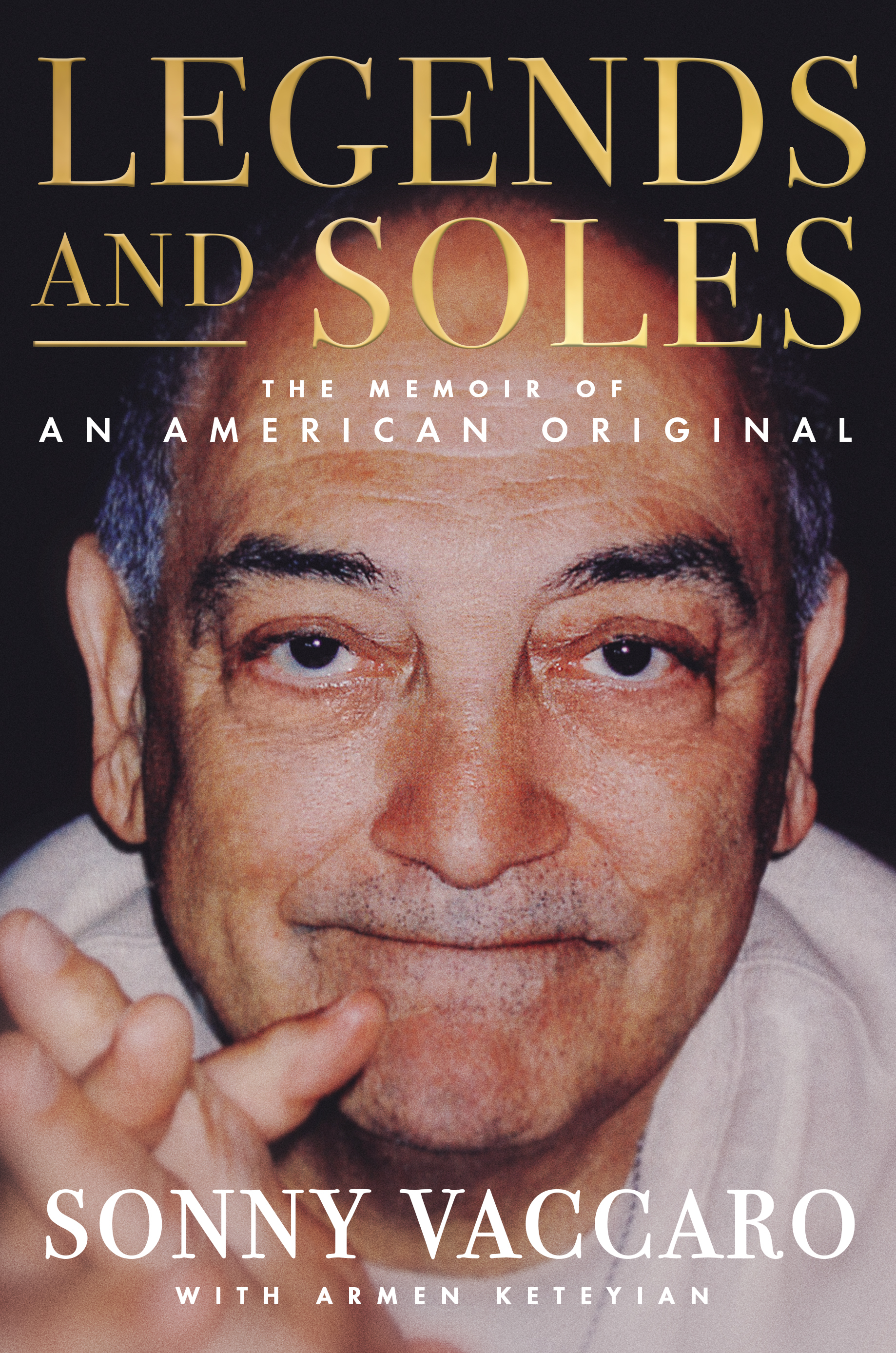 The cover of "Legends and Soles", a new book from Sonny Vaccaro