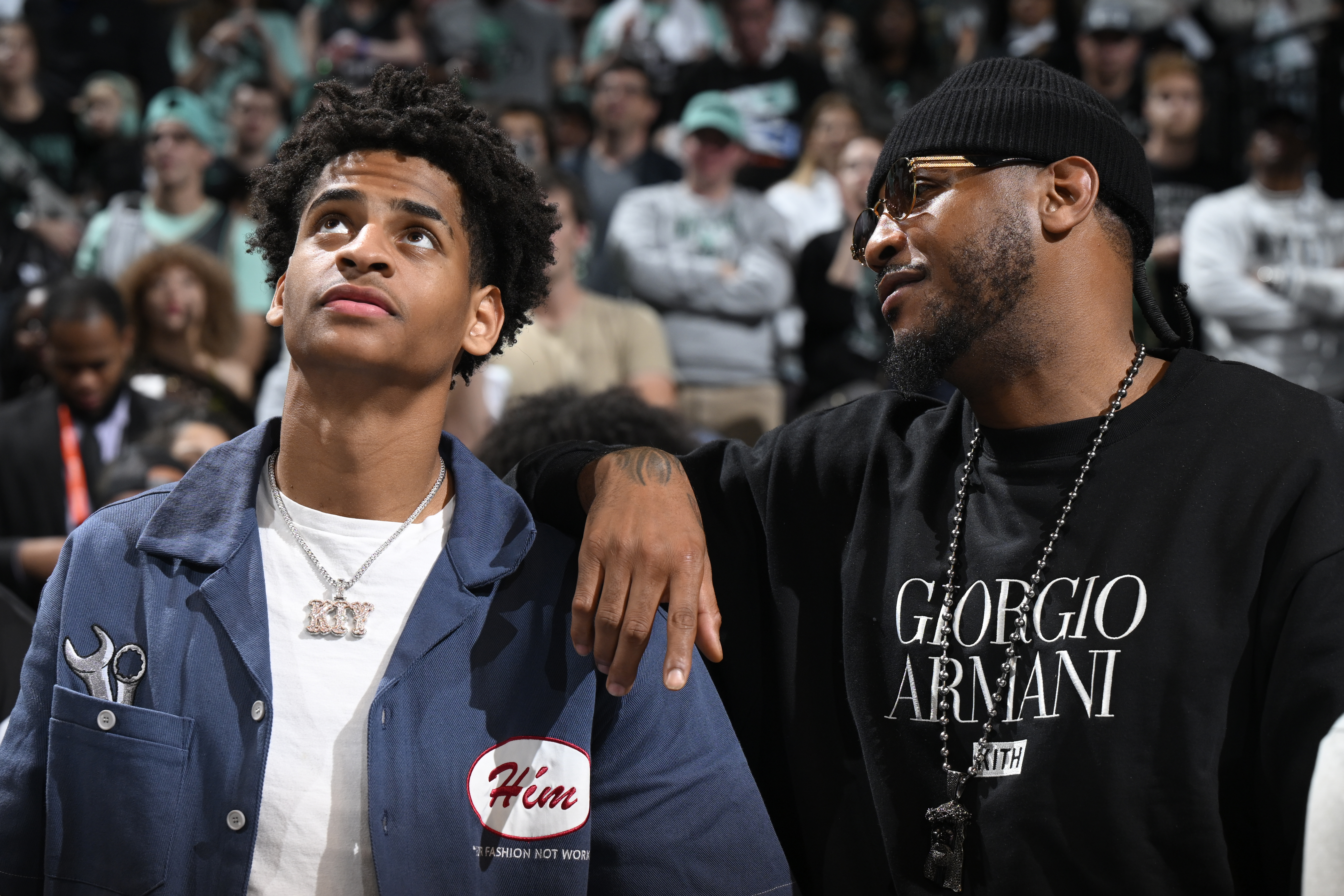 KIYAN ANTHONY, CARMELO ANTHONY, SYRACUSE HOOPS