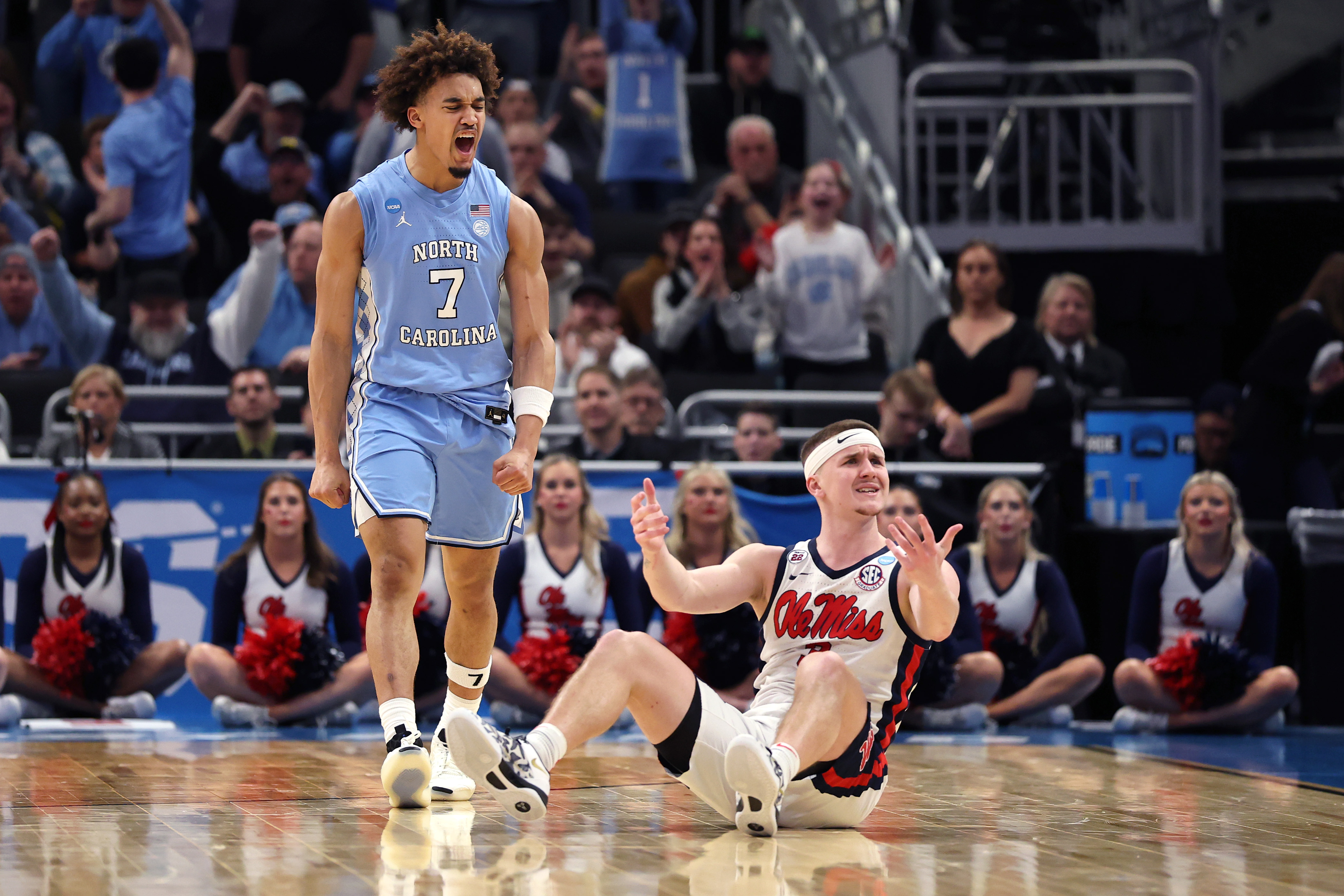 SETH TRIMBLE, UNC GUARD VS OLE MISS