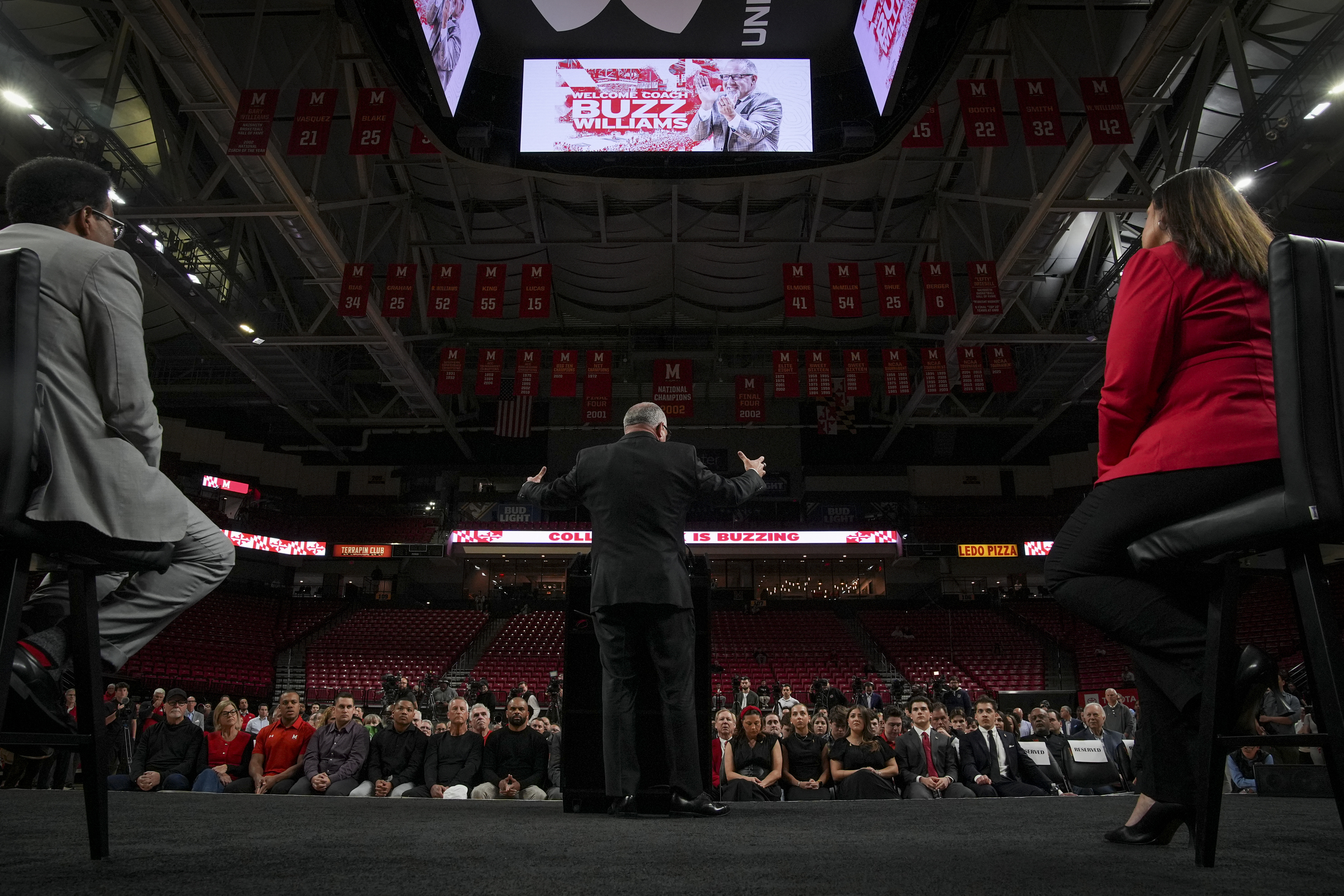 NCAA vet and rookie Terrapin Buzz Williams, is reorienting Maryland's roster around the recruiting class of 2026