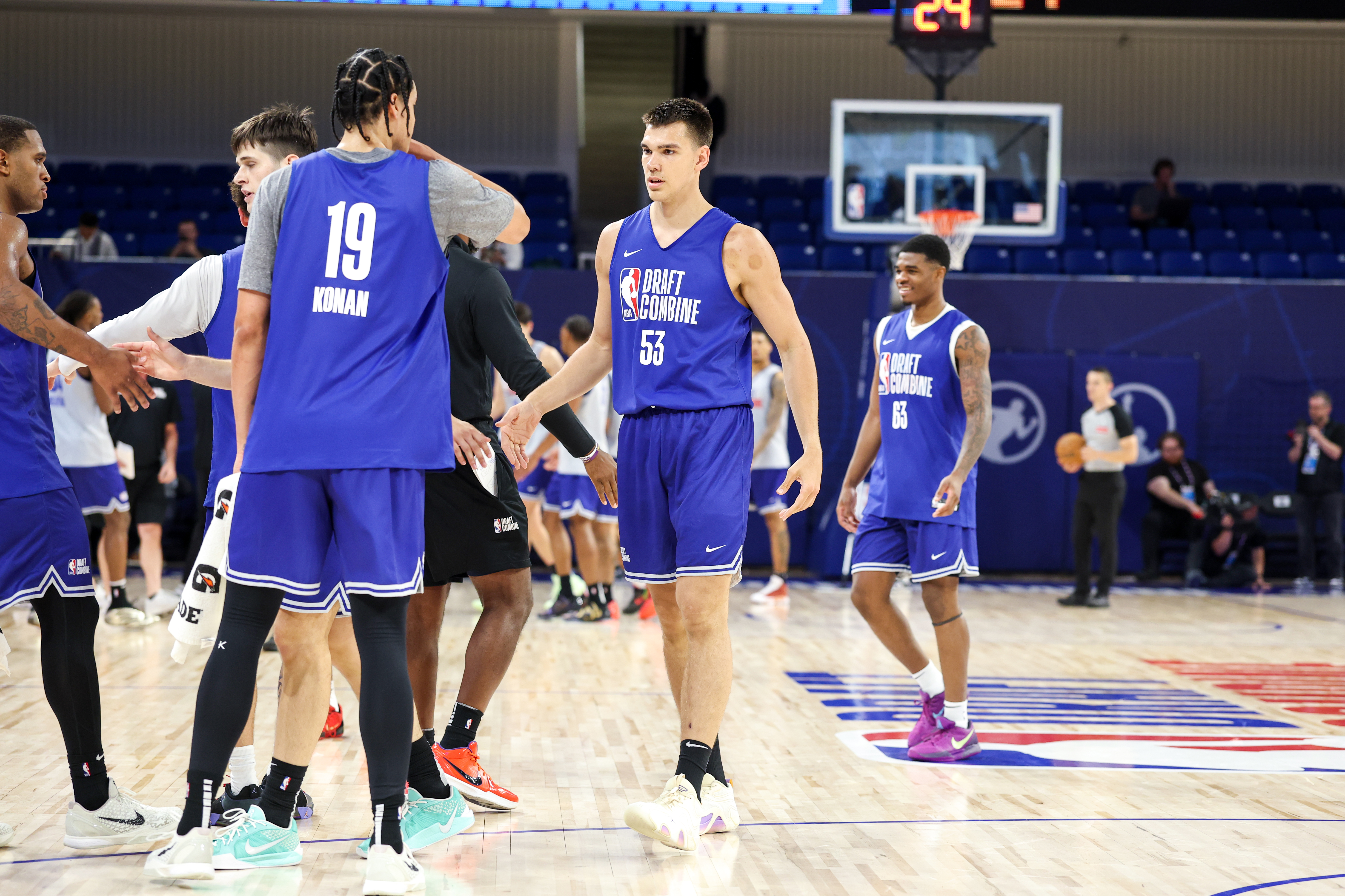 Vladislav Goldin has the power of a top-notch big, but struggled at the Combine