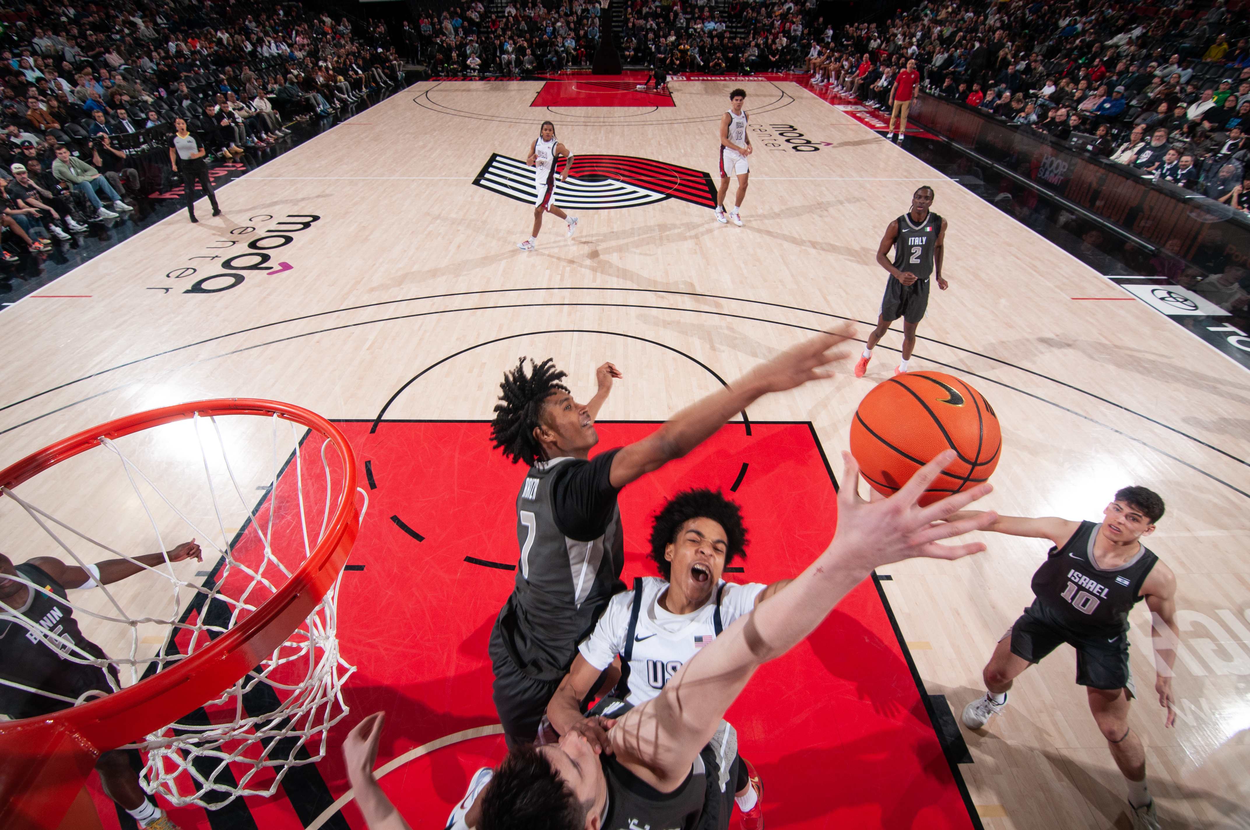 Representing Team USA, Mikel Brown Jr. posted 17 points against the World Select team during June's Nike Hoop Summit match