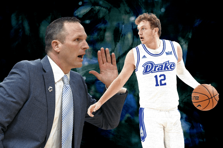 Head coach Darian and star forward Tucker DeVries will vie for a Tournament berth with Indiana this season