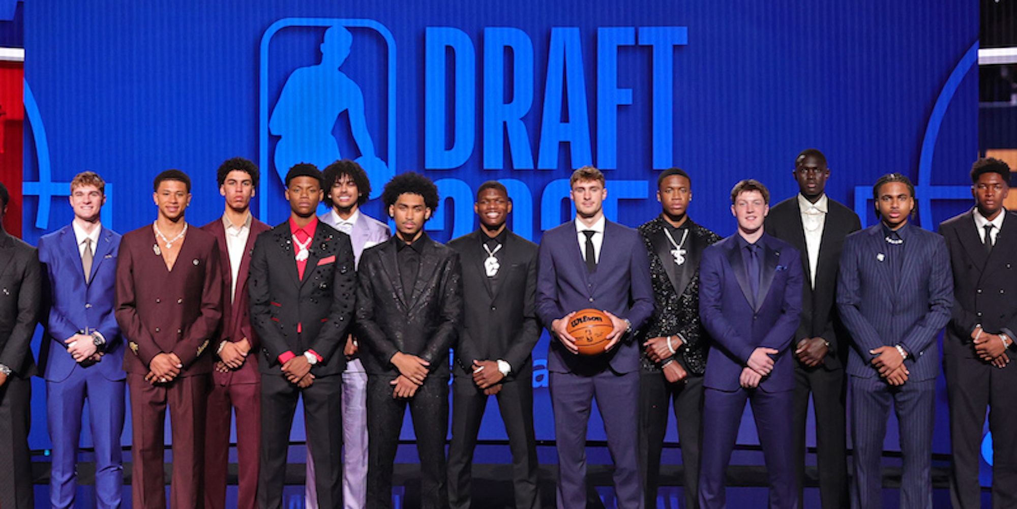 Who won the first round of the 2025 NBA Draft?