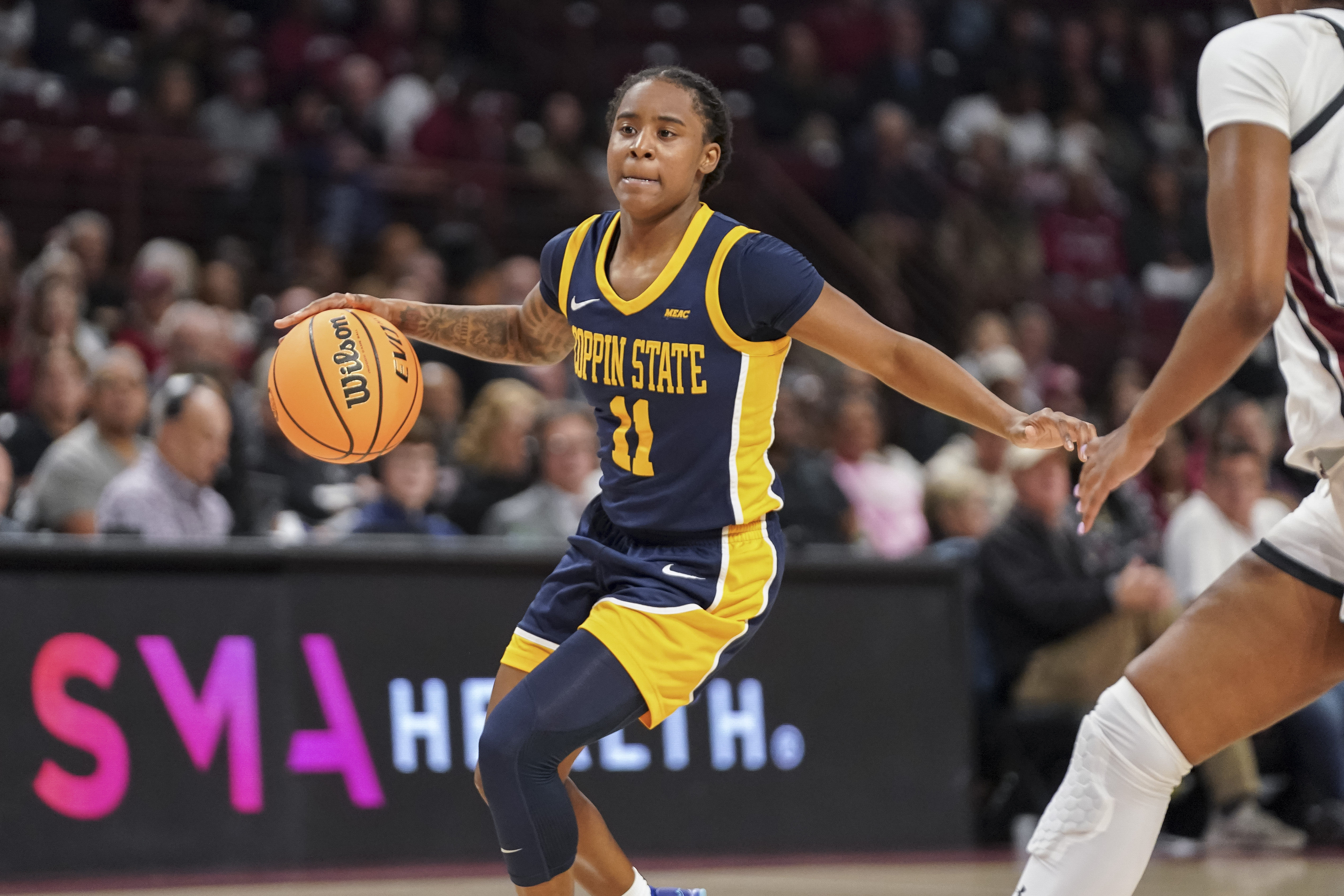 Angel Jones was an indomitable force at Coppin State but remains untested in the high-major circuit