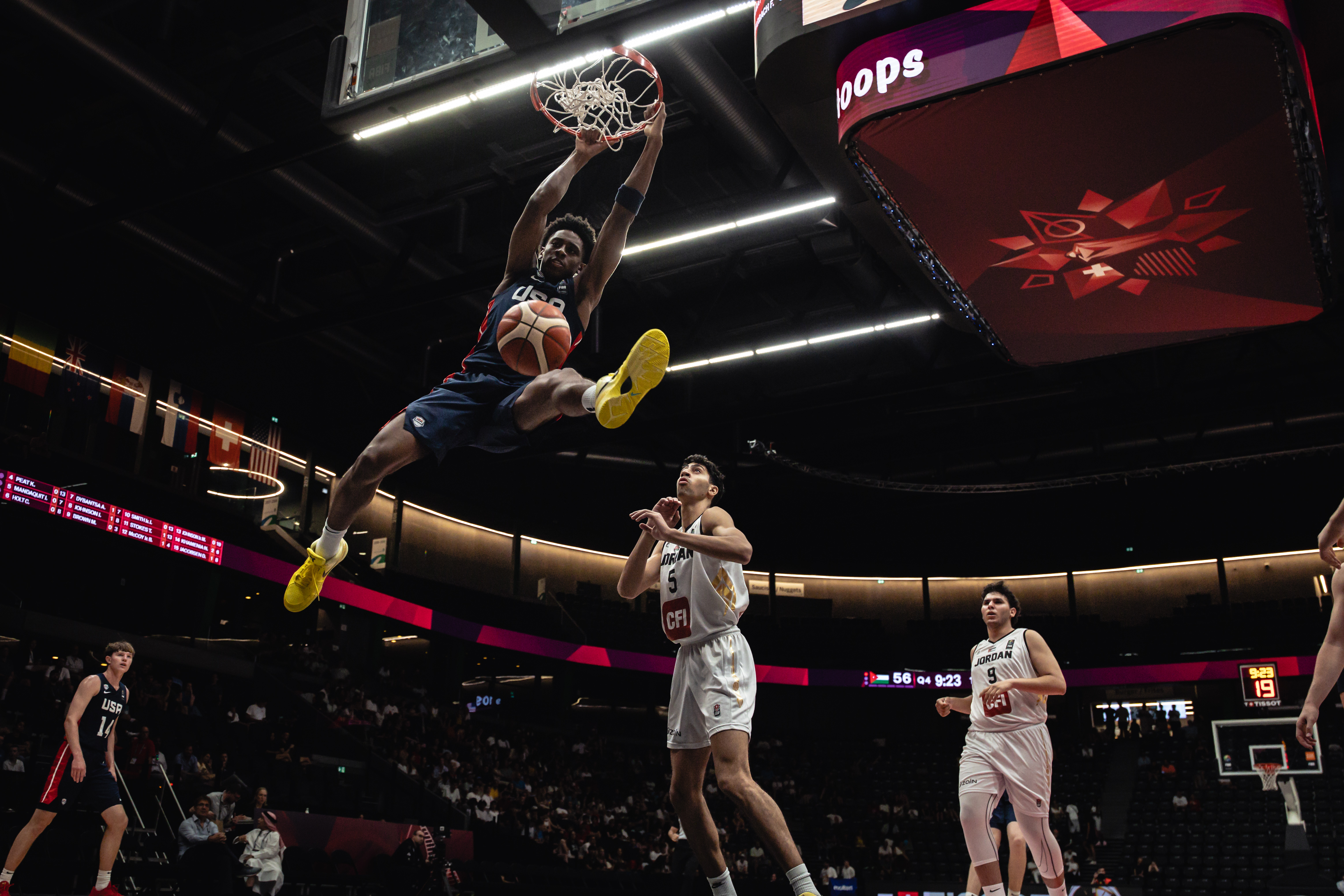 Fresh off a gold medal with Team USA, Brandon McCoy made a surprise return to his AAU squad