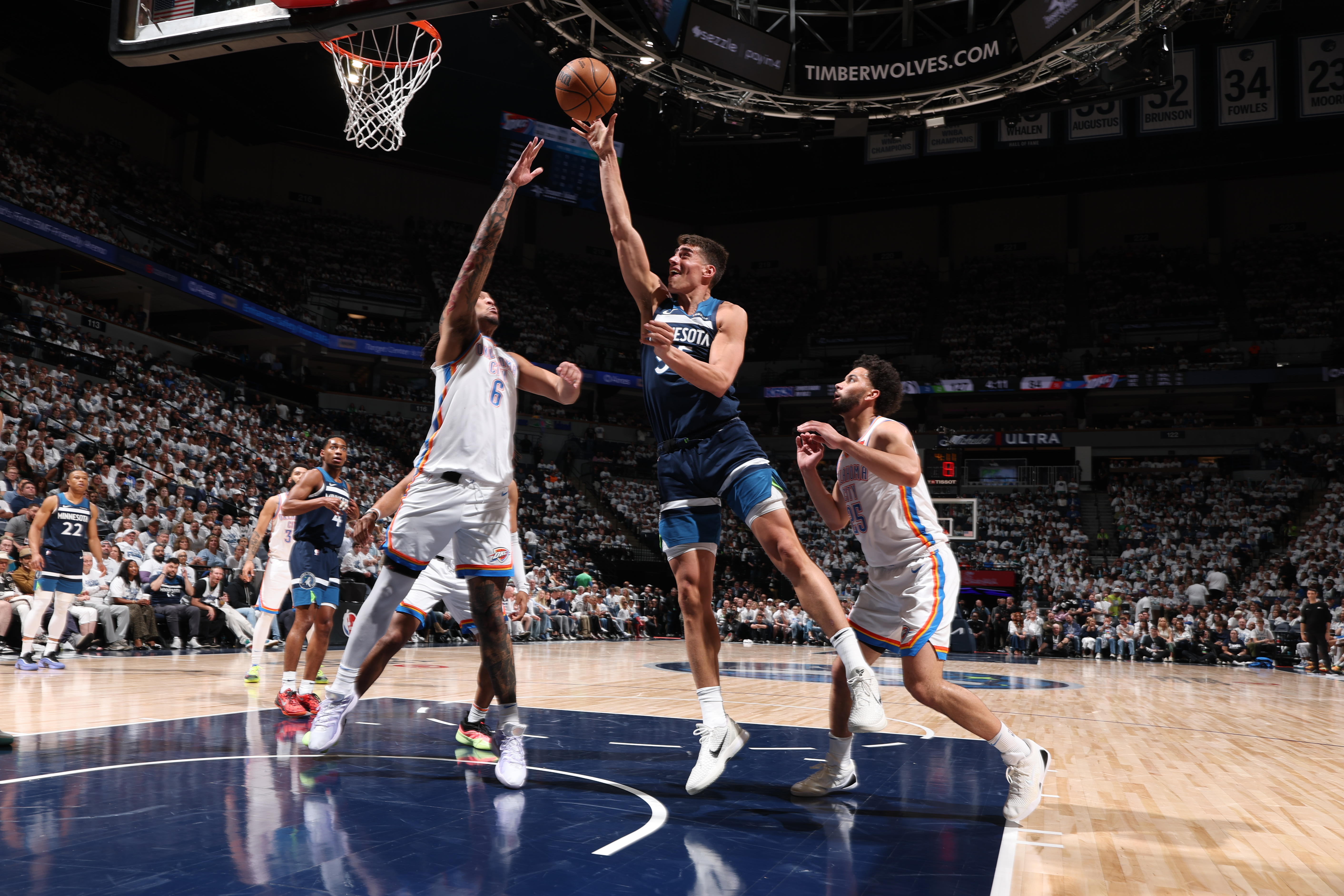 Luke Garza, a former McCaffery protégé, recently played for the Minnesota Timberwolves in the Western Conference Finals