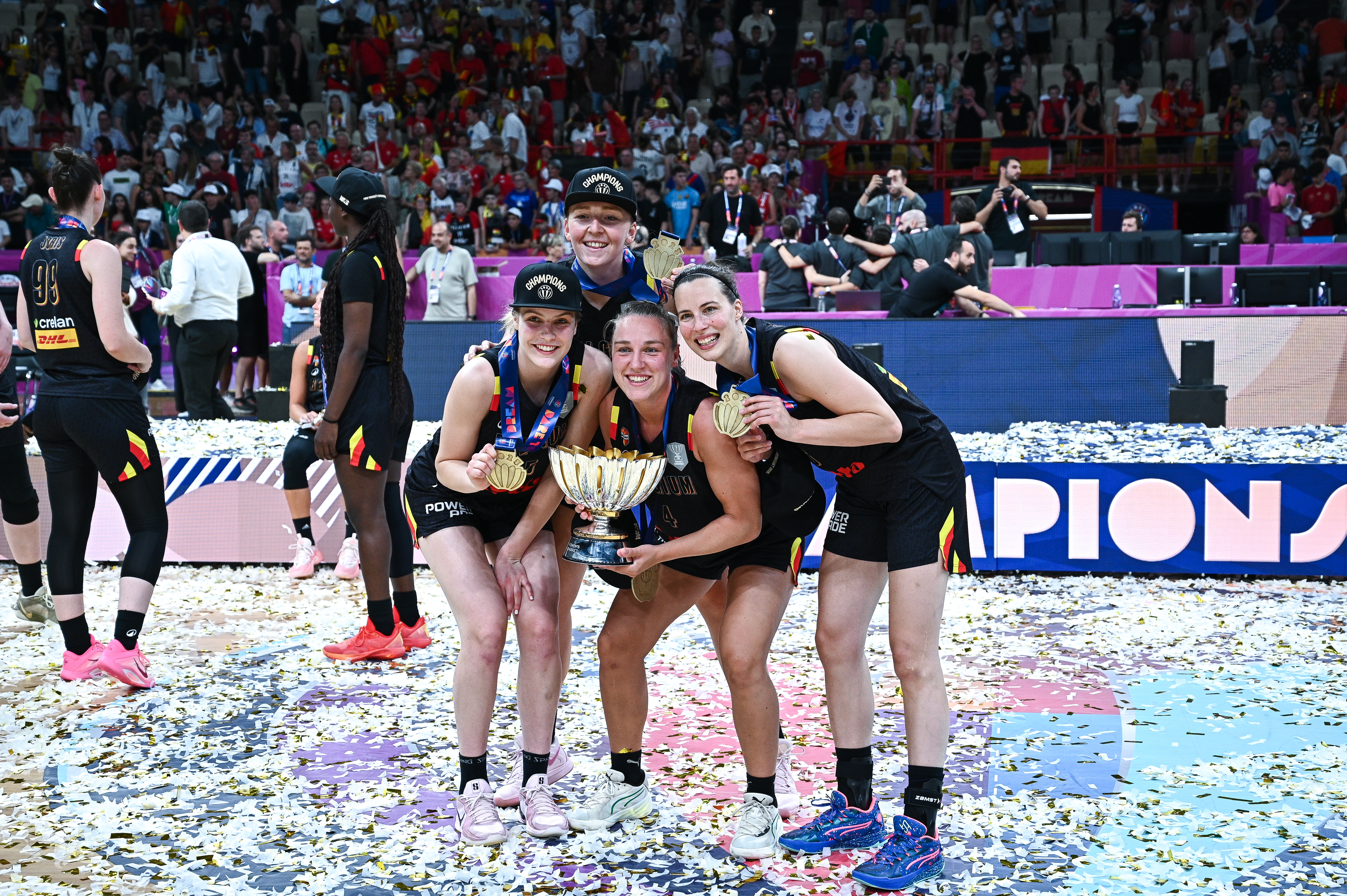 Nastja Claessens brings professional experience to K-State, after successful stints in the EuroBasket Qualifiers and the Paris Olympics