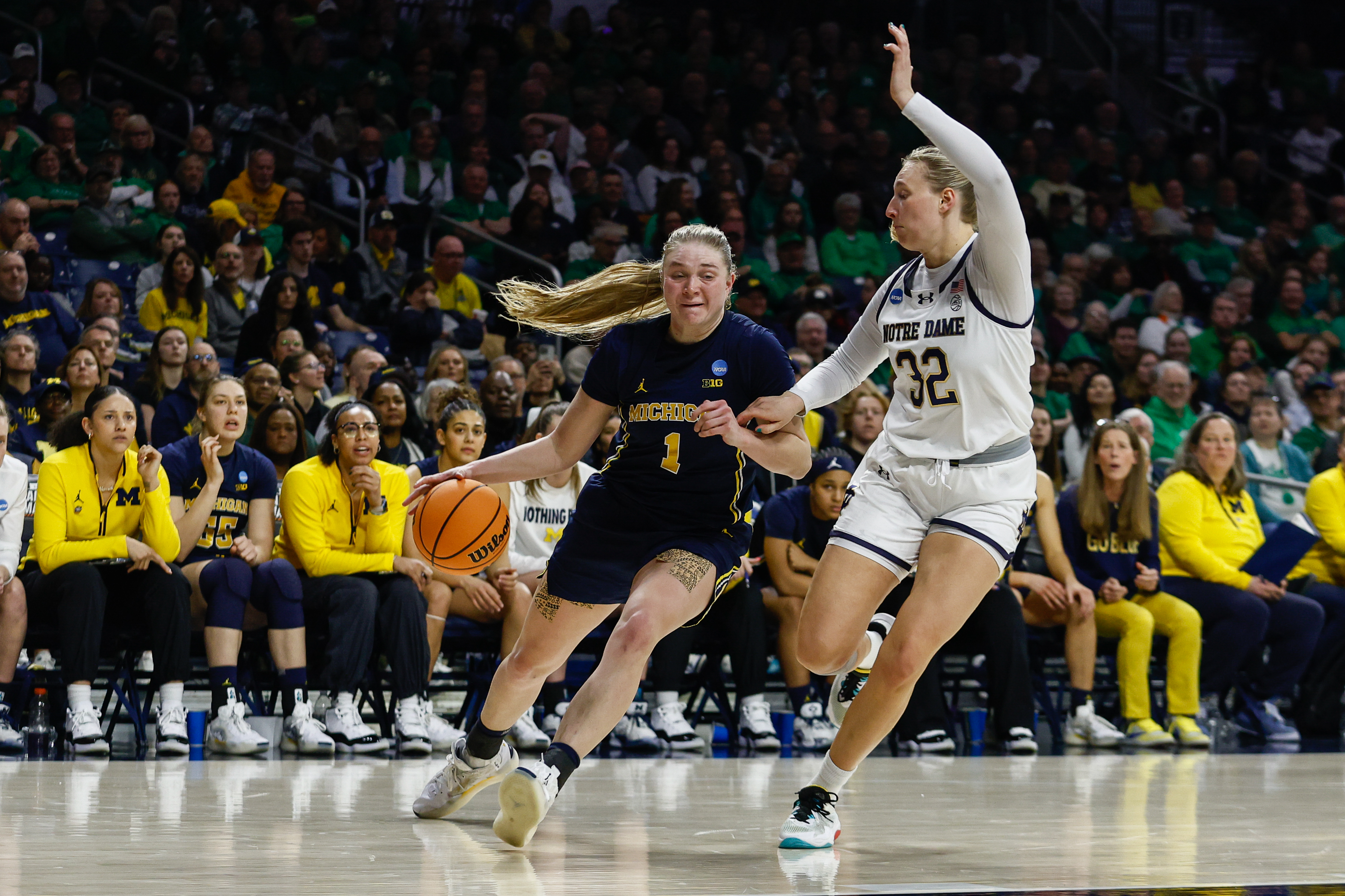 Olivia Olson is one-third of Michigan's trifecta of rising sophomores