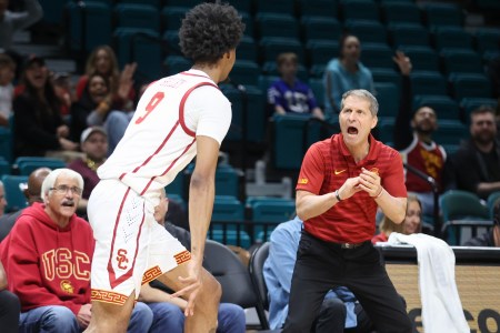 Five of the consensus top seven prospects in the 2026 class attend high school in the L.A. area. Whether USC Coach Eric Musselman will be able to capture any of them remains to be seen.