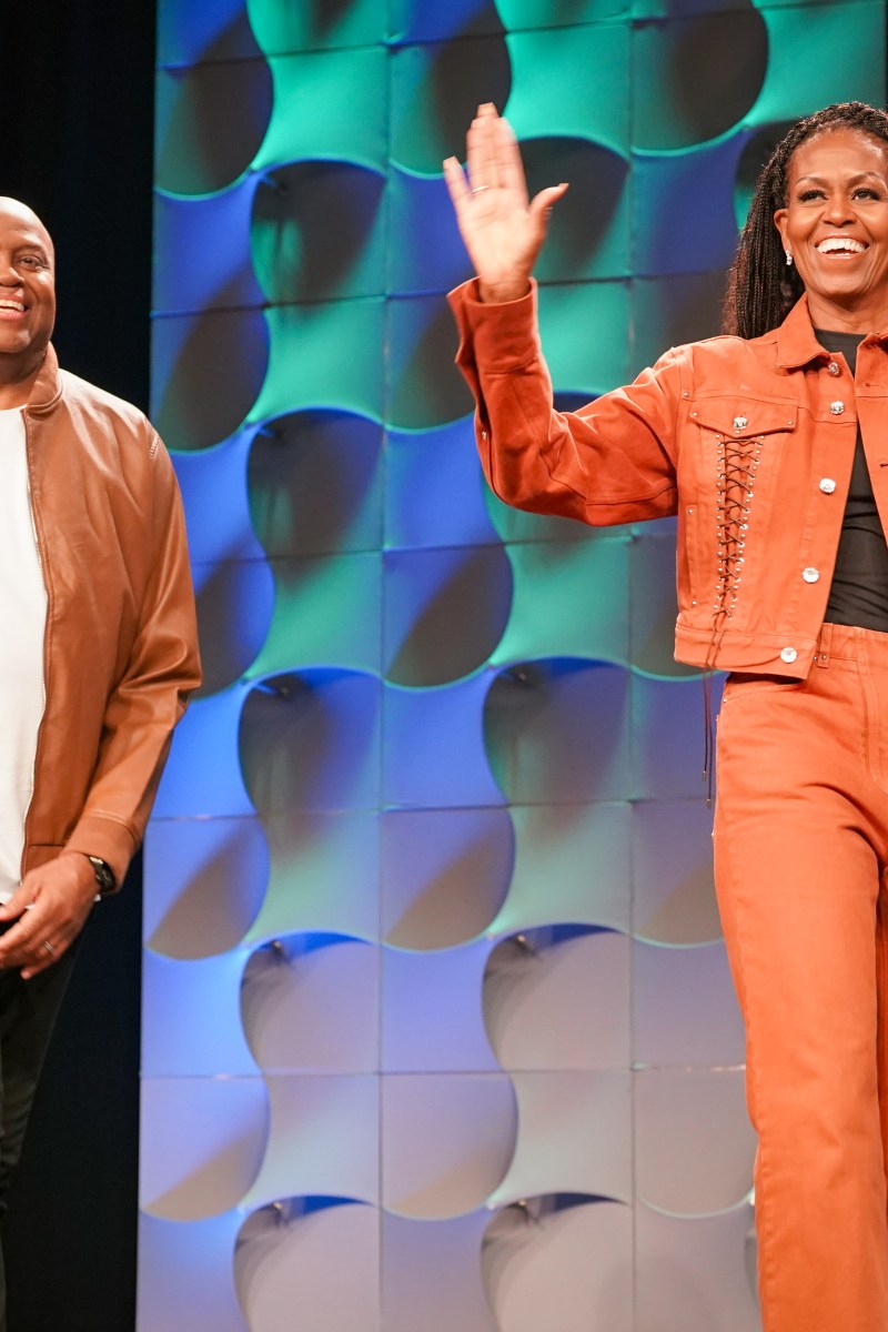 Robinson and Obama are co-hosting “IMO," a new podcast with a focus on "everyday questions"