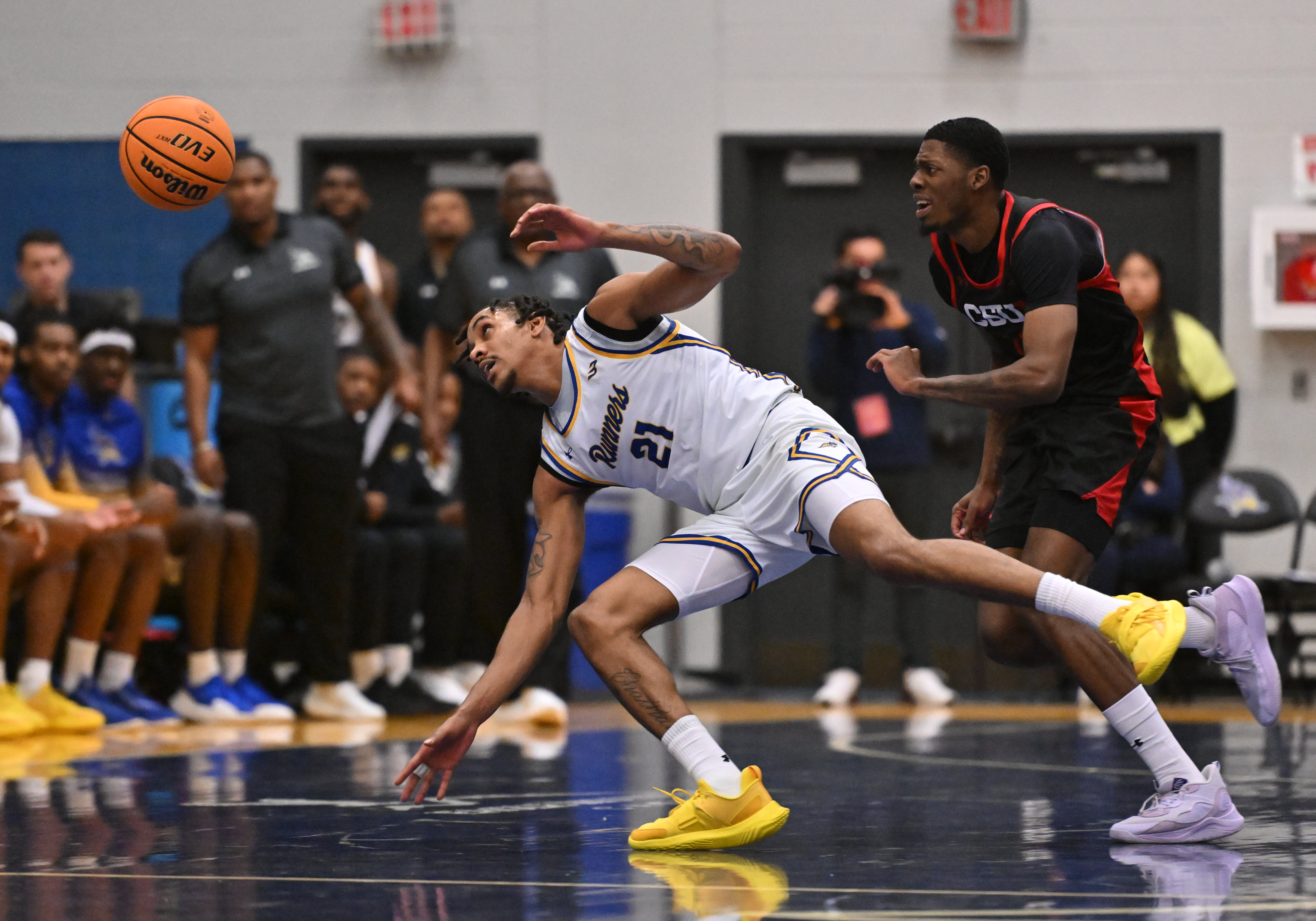 Jemel Jones is a high-octane guard, whose prolific scoring earned him Big West Newcomer of the Year distinction last season