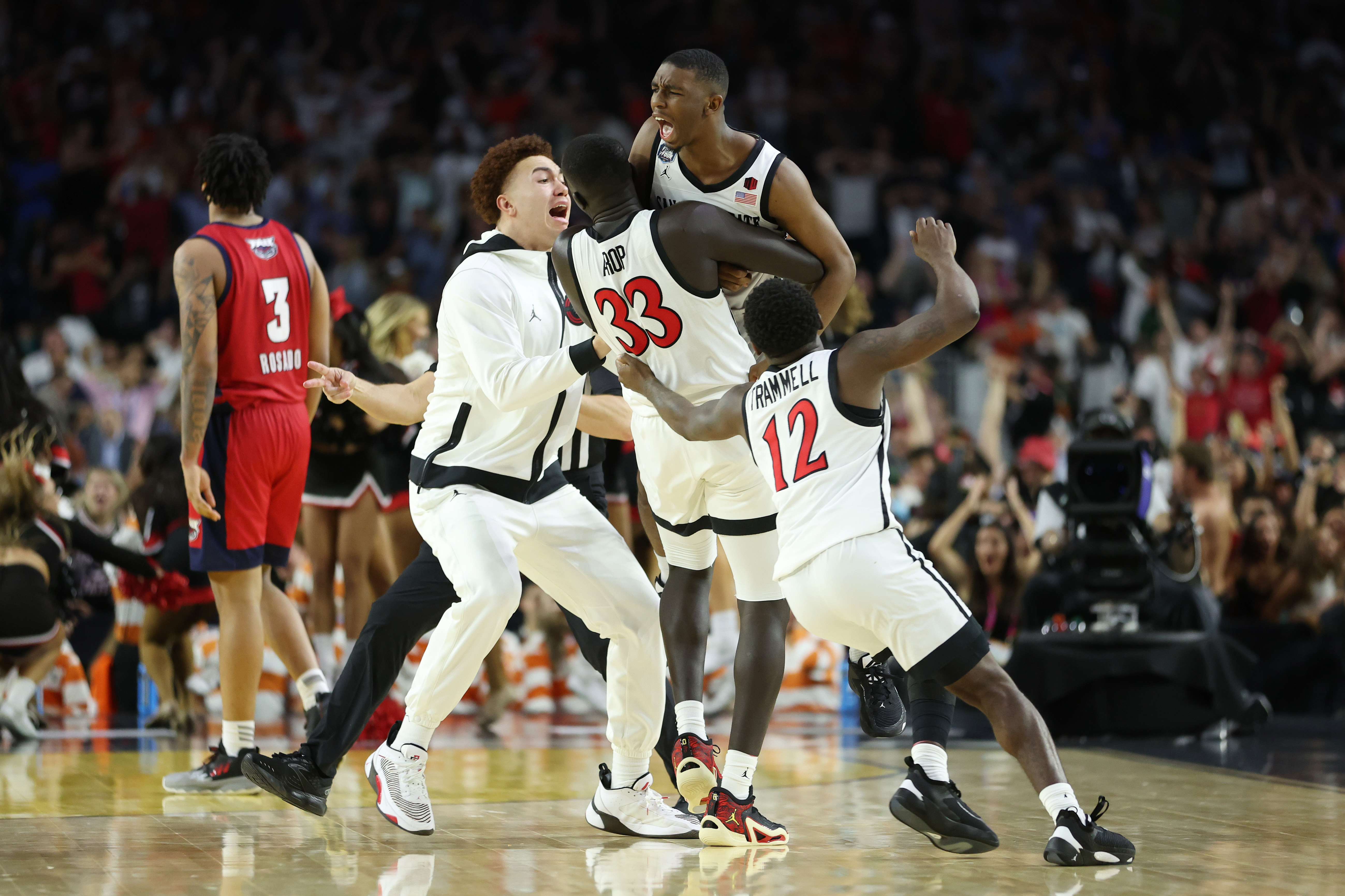 San Diego State reached the national title game in 2023.