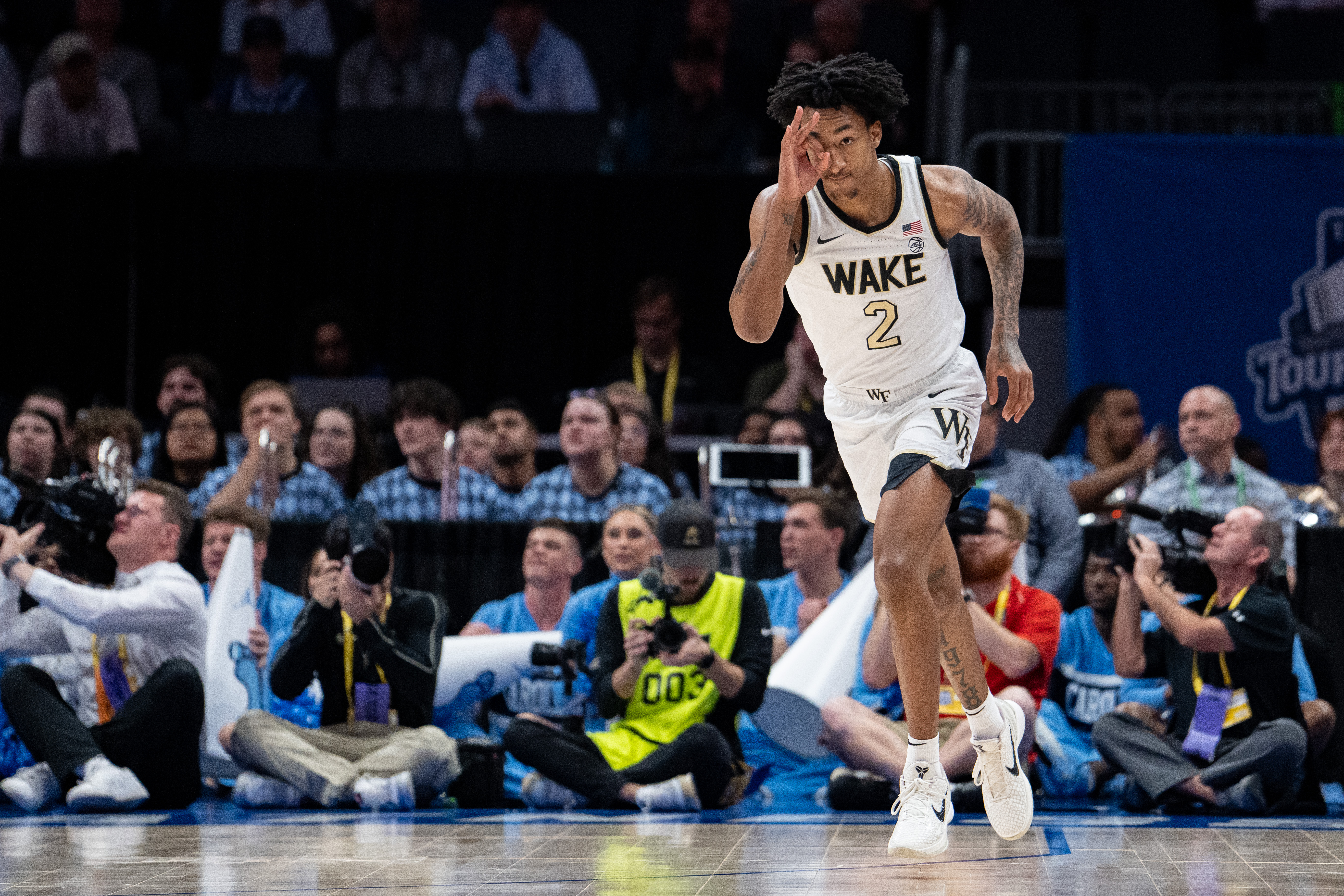 Juke Harris is one of four key pieces retained by Wake Forest this offseason, and could excel on increased playing time