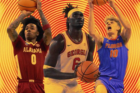 Labaron Philon (left), Somto Cyril (center) and Thomas Haugh (right) are among the top candidates for a breakout in the SEC this season