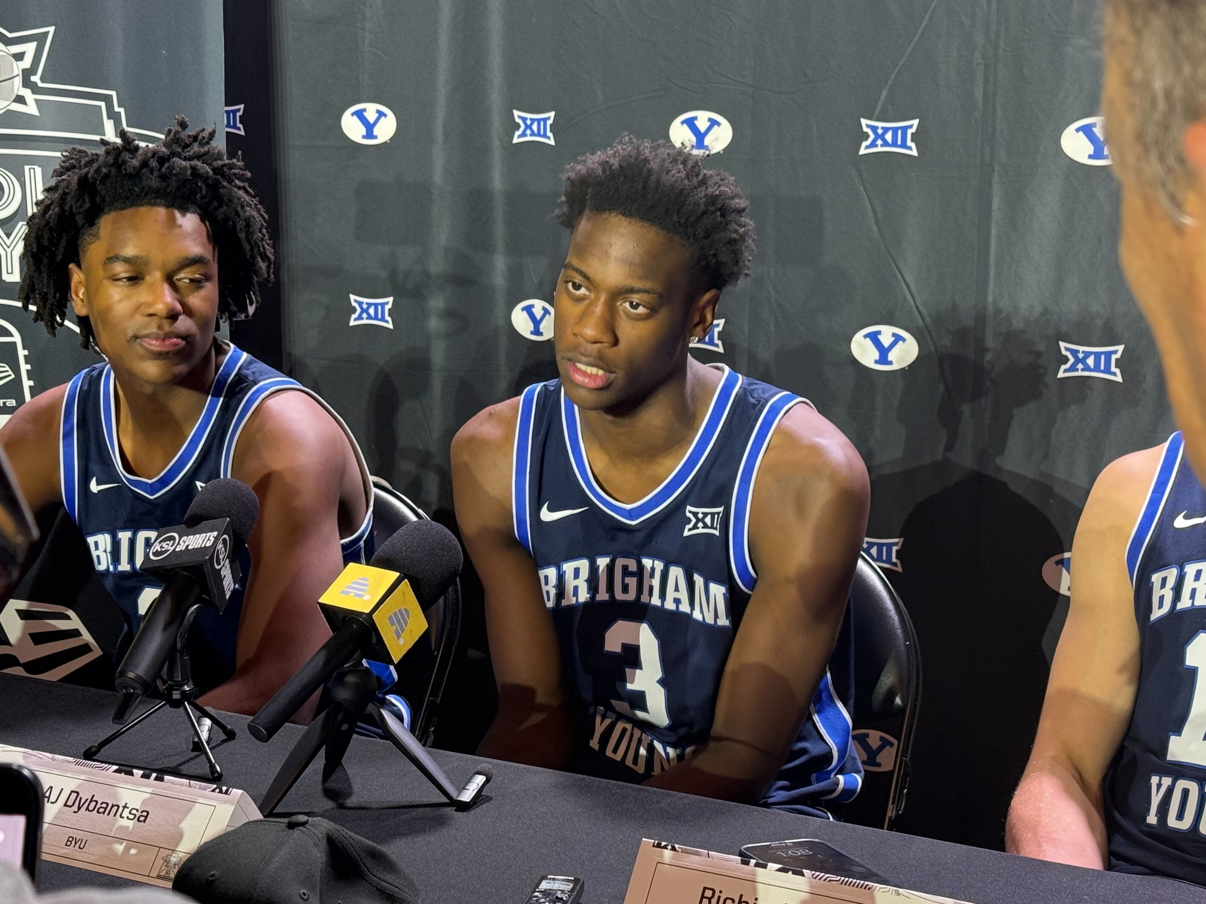 AJ Dybantsa attracted a lot of attention at Big 12 Media Day