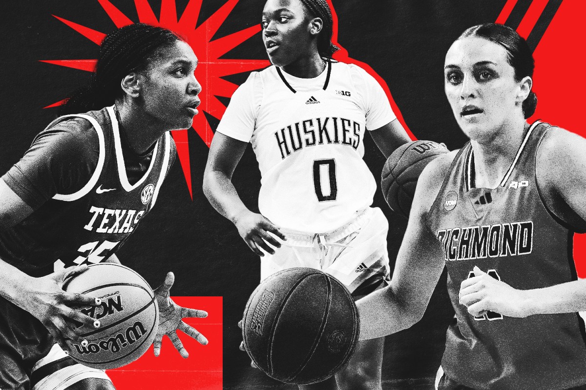 Madison Booker (left), Sayvia Sellers (center) and Rachel Ullstrom (right) are among the strongest returning players to the women's game