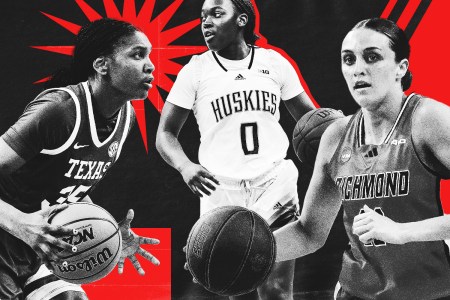 Madison Booker (left), Sayvia Sellers (center) and Rachel Ullstrom (right) are among the strongest returning players to the women's game