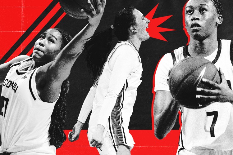 Sarah Strong (left), Maddie Doogan (center) and Mikayla Blakes (right) are among the strongest players returning to the women's game