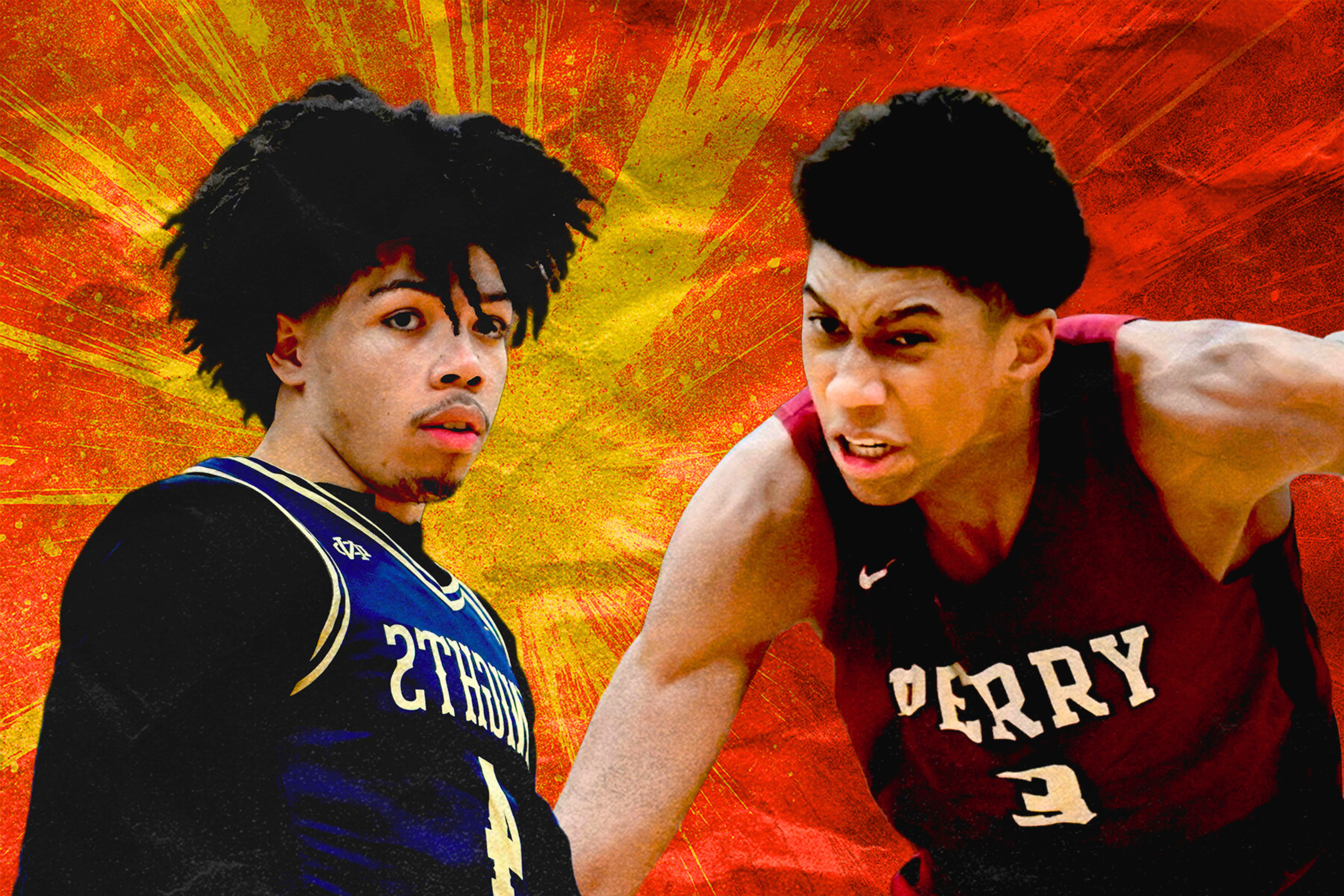 Tyran Stokes (left) and Bruce Branch III (right) are making headlines in this fall's Border League