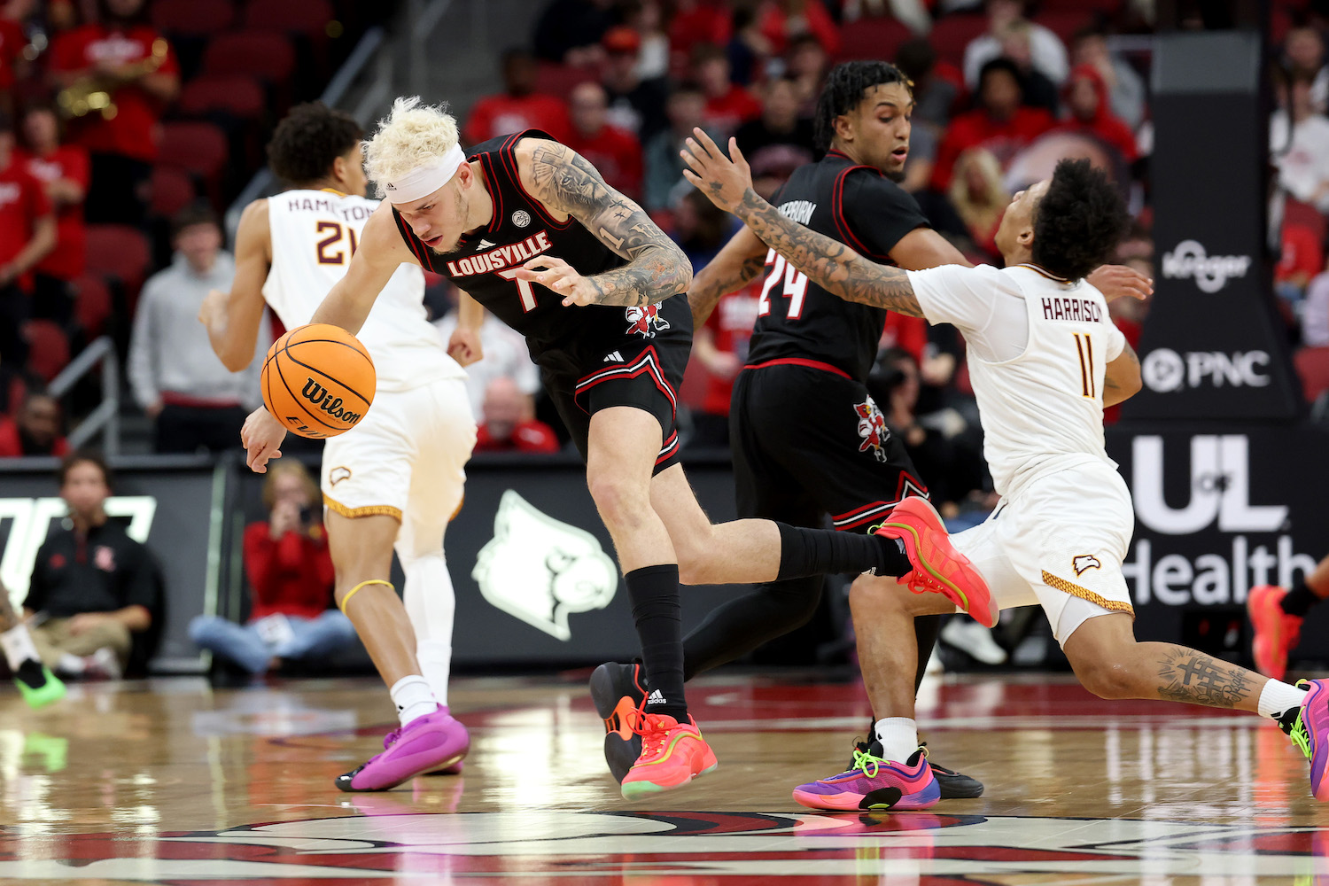 Louisville is missing a key piece in Kasean Pryor, who missed most of the 2024-25 season with a torn ACL