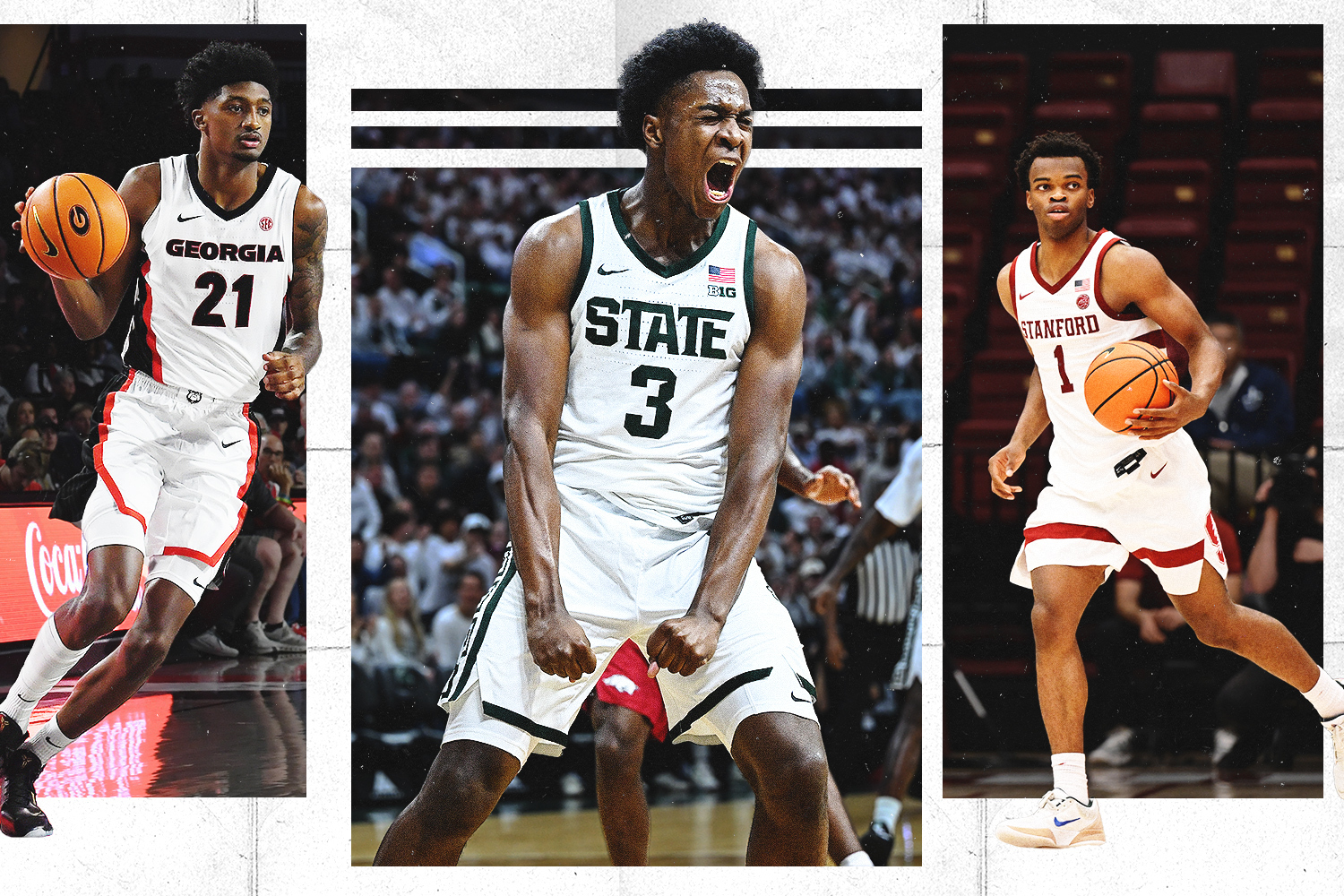 Jake Wilkins (left), Cam Ward (center) and Ebuka Okorie (right) were among the standout performers o opening week