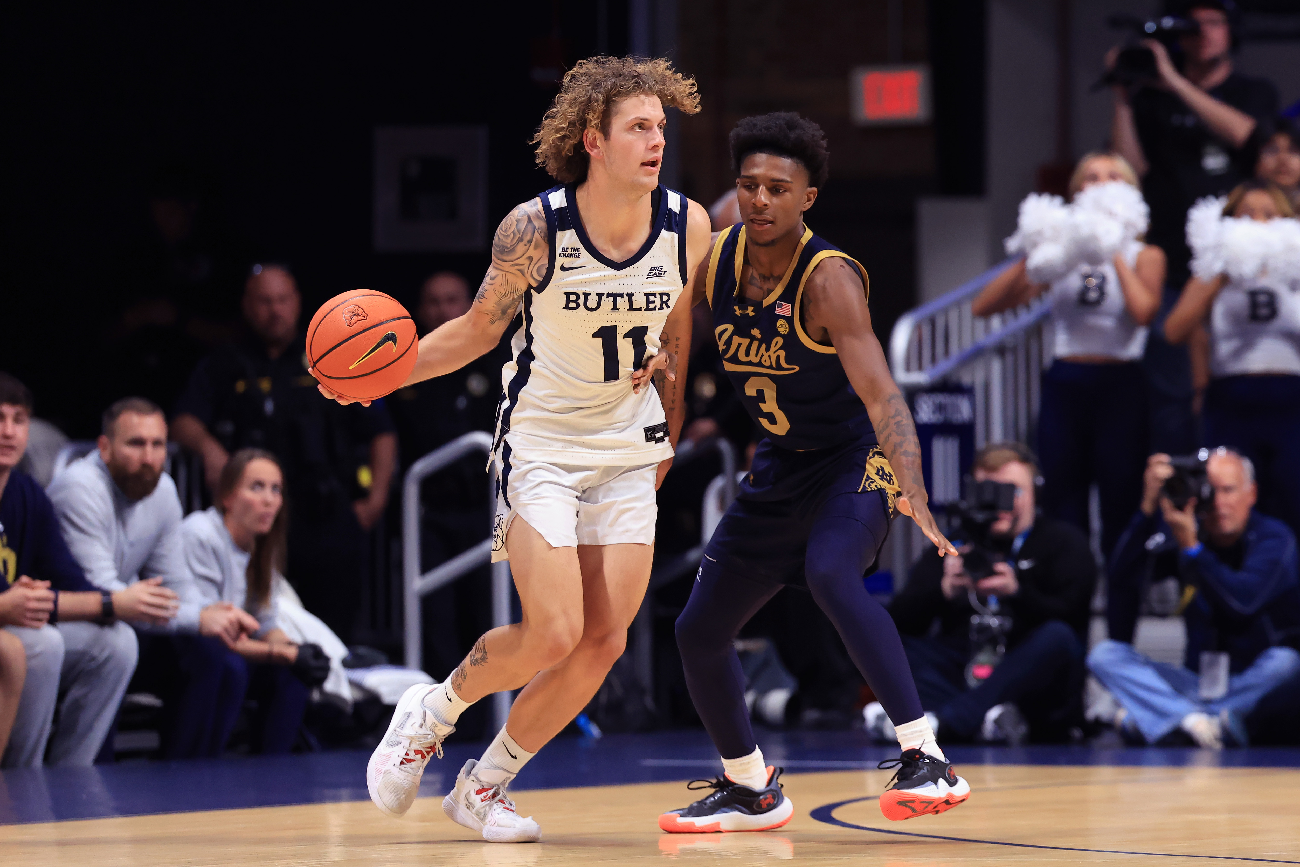 Third year Bulldog, Finley Bizjack adores the culture Coach Matta has curated at Butler