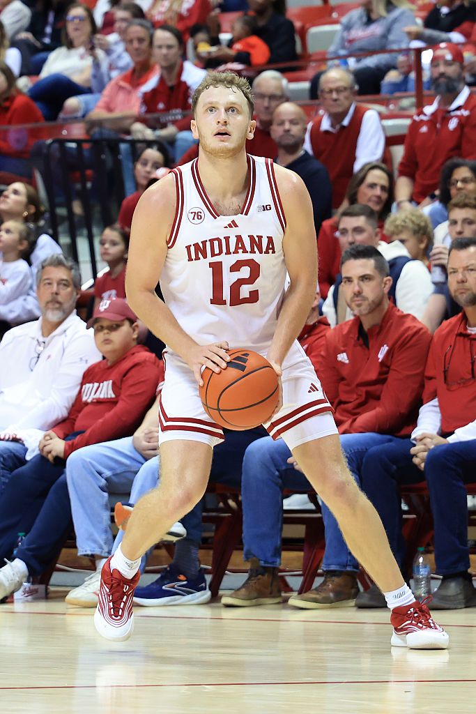 Tucker DeVries is leading the way for the Hoosiers' sharpshooters