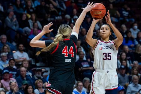 After battling injuries early in her career, UConn's Azzi Fudd is back to show WNBA scouts her complete game