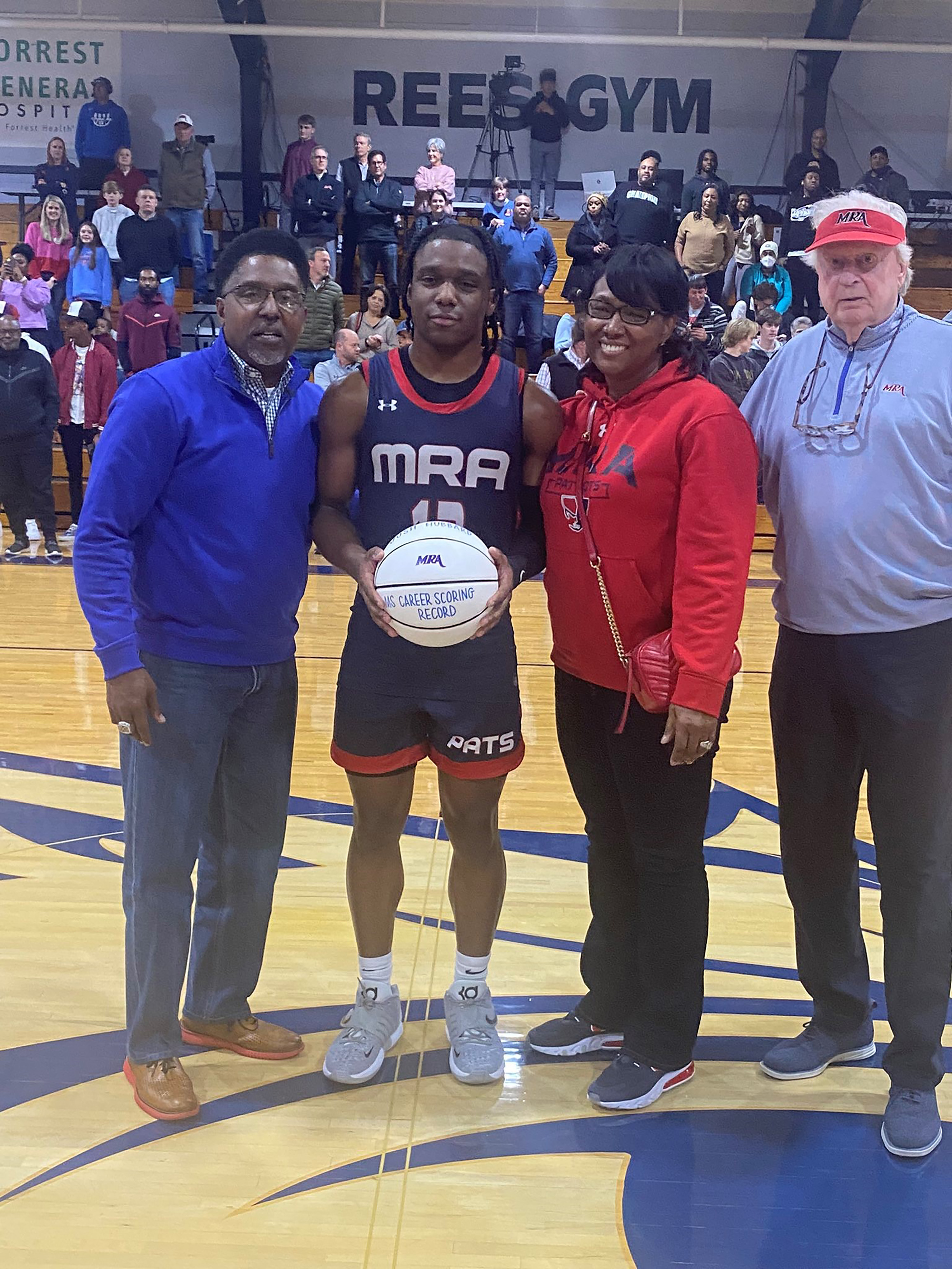 Hubbard broke Mississippi’s all-time high school scoring record at MRA