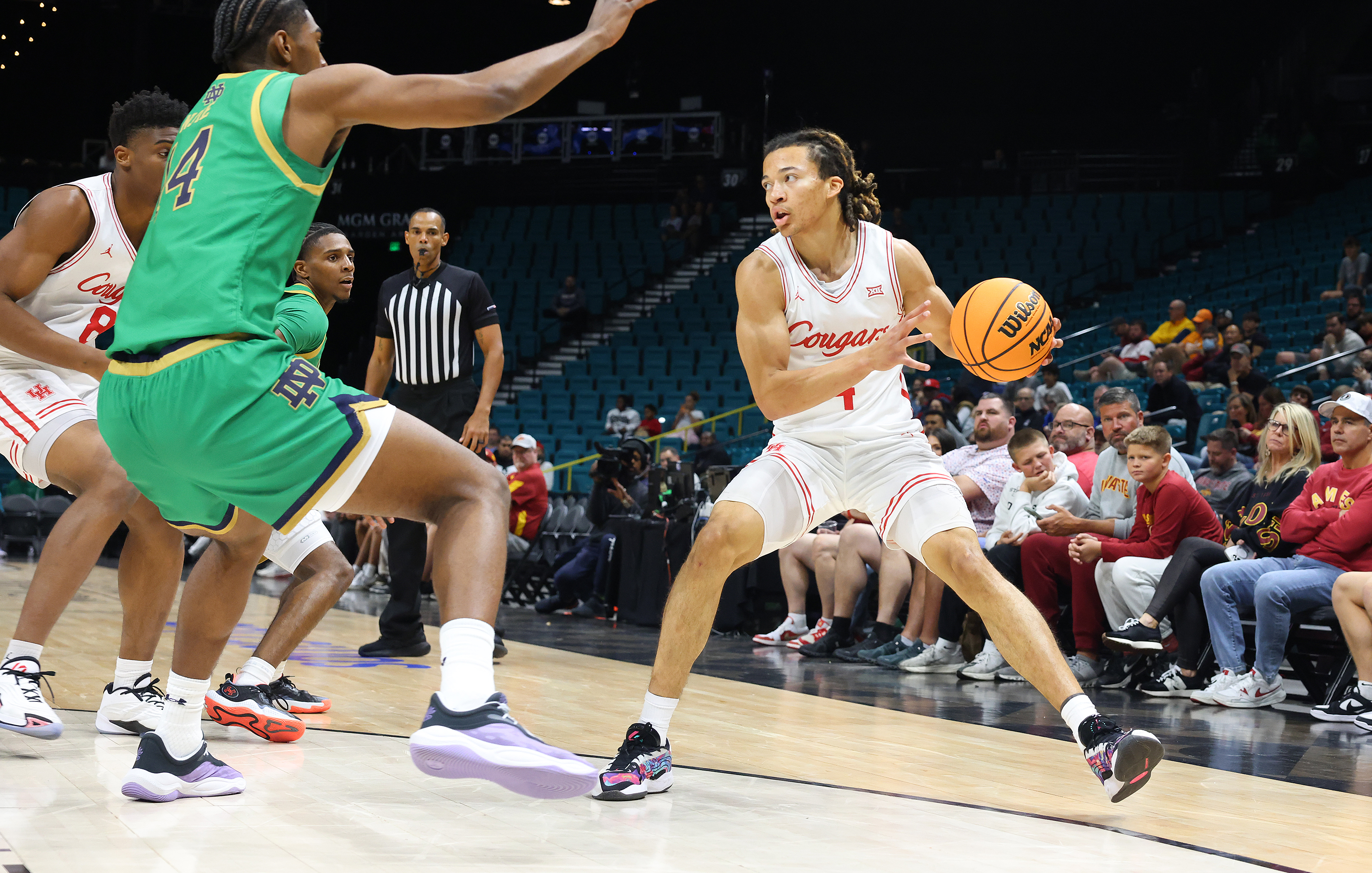 Each of Houston's three star freshman struggled in Wednesday’s win over Notre Dame