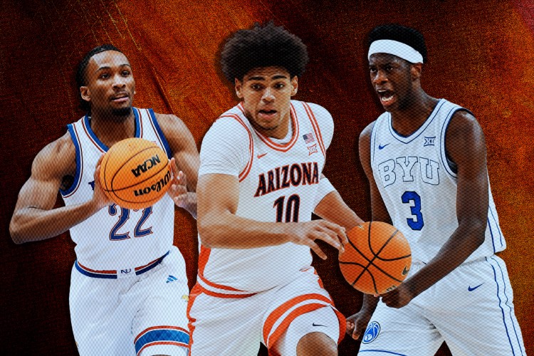 Darryn Peterson (left), Koa Peat (center) and AJ Dybantsa (right) headline one of the deepest freshman classes in memory