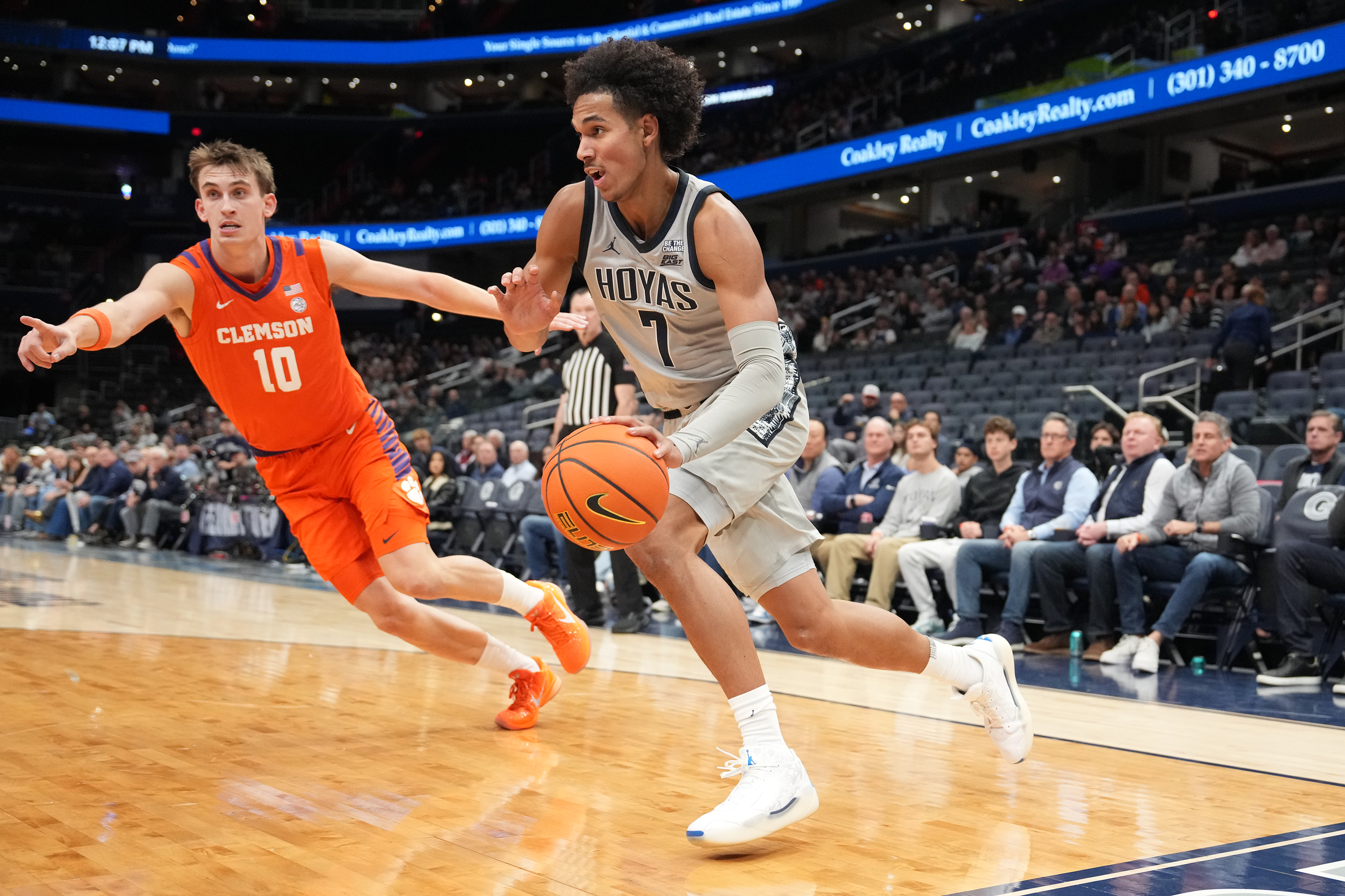Saturday's Clemson match marked the Hoyas’ fourth-largest nonconference turnout of the Cooley era