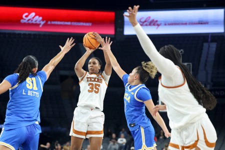 Madison Booker was instrumental in Texas' win over UCLA