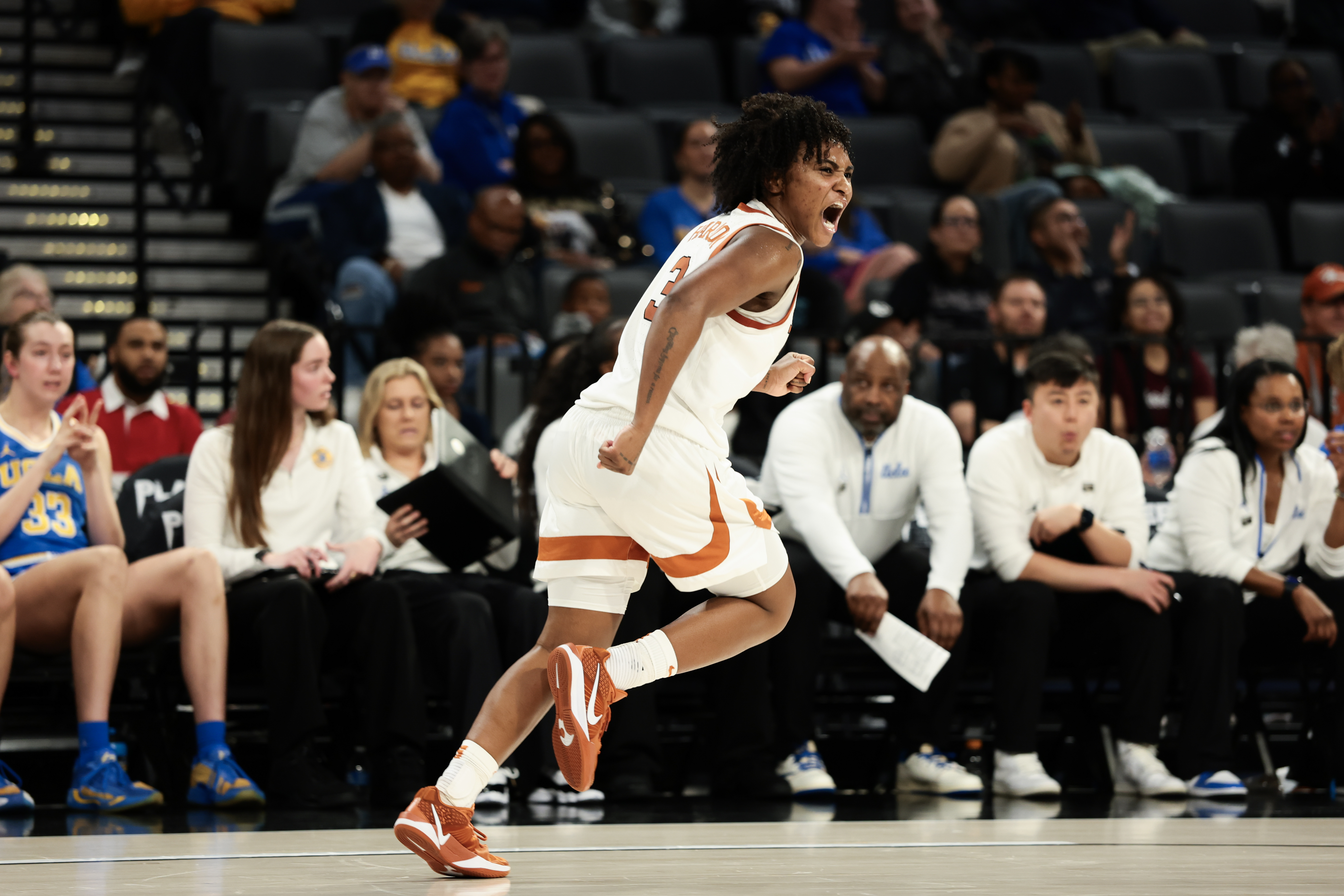 Tori Harmon's old-school guard play earned Texas the win over UCLA