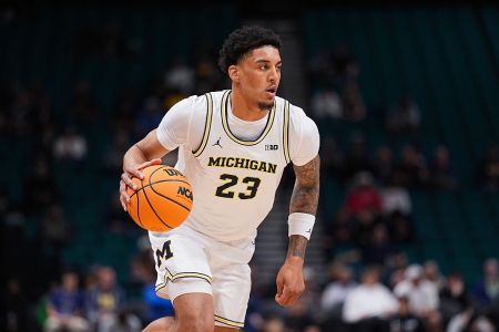 Yaxel Lendeborg and Michigan have looked unbeatable at times but it will be tough to stat unblemished with plenty of Big Ten road games on the schedule