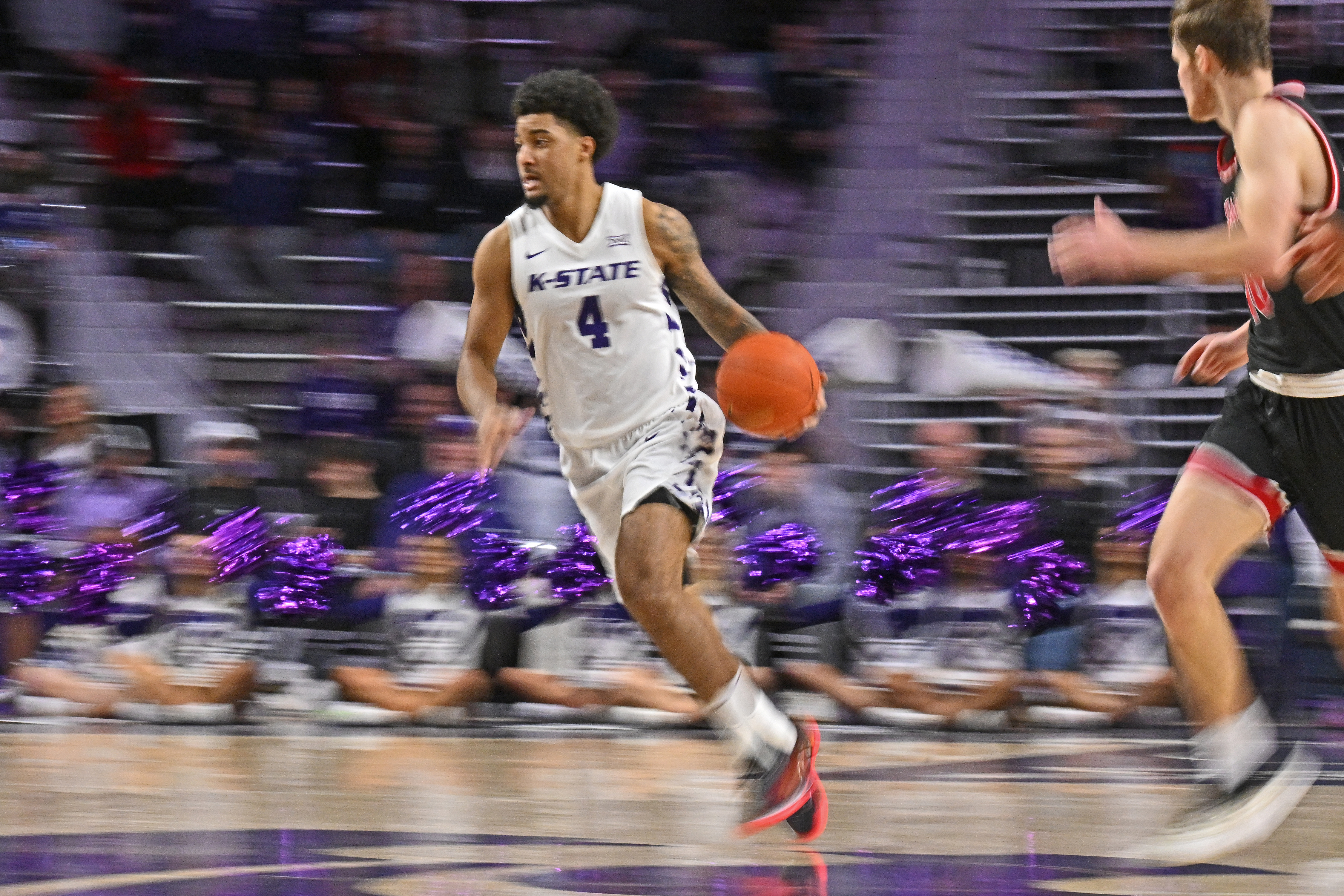 Former TCU guard PJ Haggerty is leading Kansas State — and the Big 12 — with 22.9 points per game