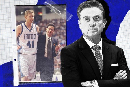 Kentucky coach Mark Pope was a senior captain on Pitino’s 1996 NCAA championship team at UK