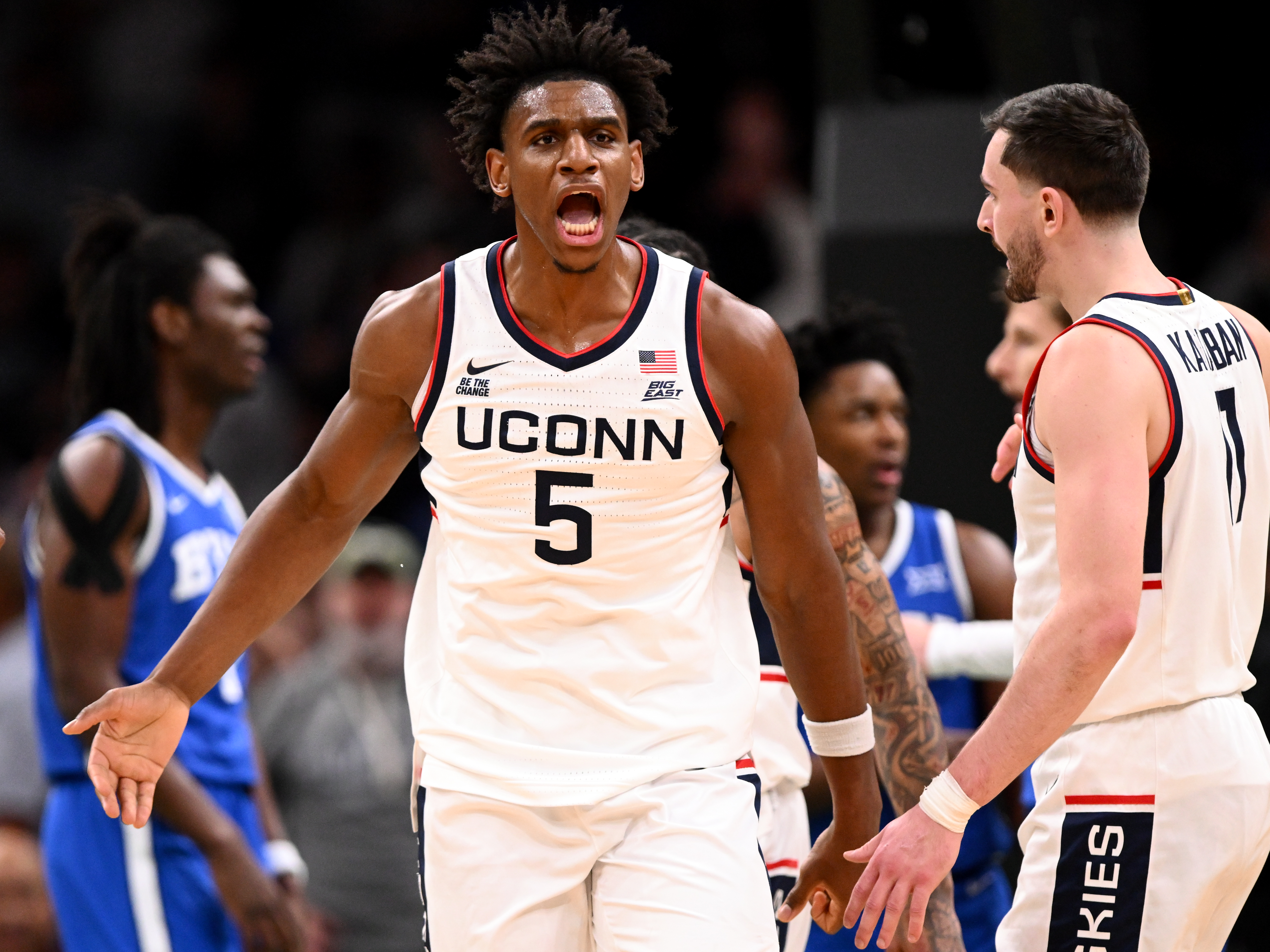 Star forward Tarris Reed Jr. is back in action after an ankle injury, bolstering an already formidable UConn lineup