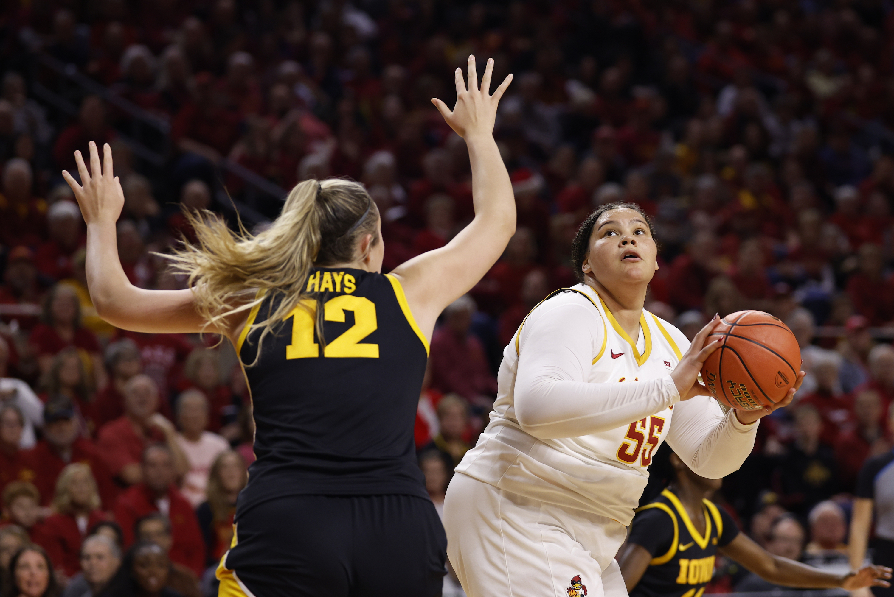 Junior center Audi Crooks is the linchpin of a competitive Iowa State squad