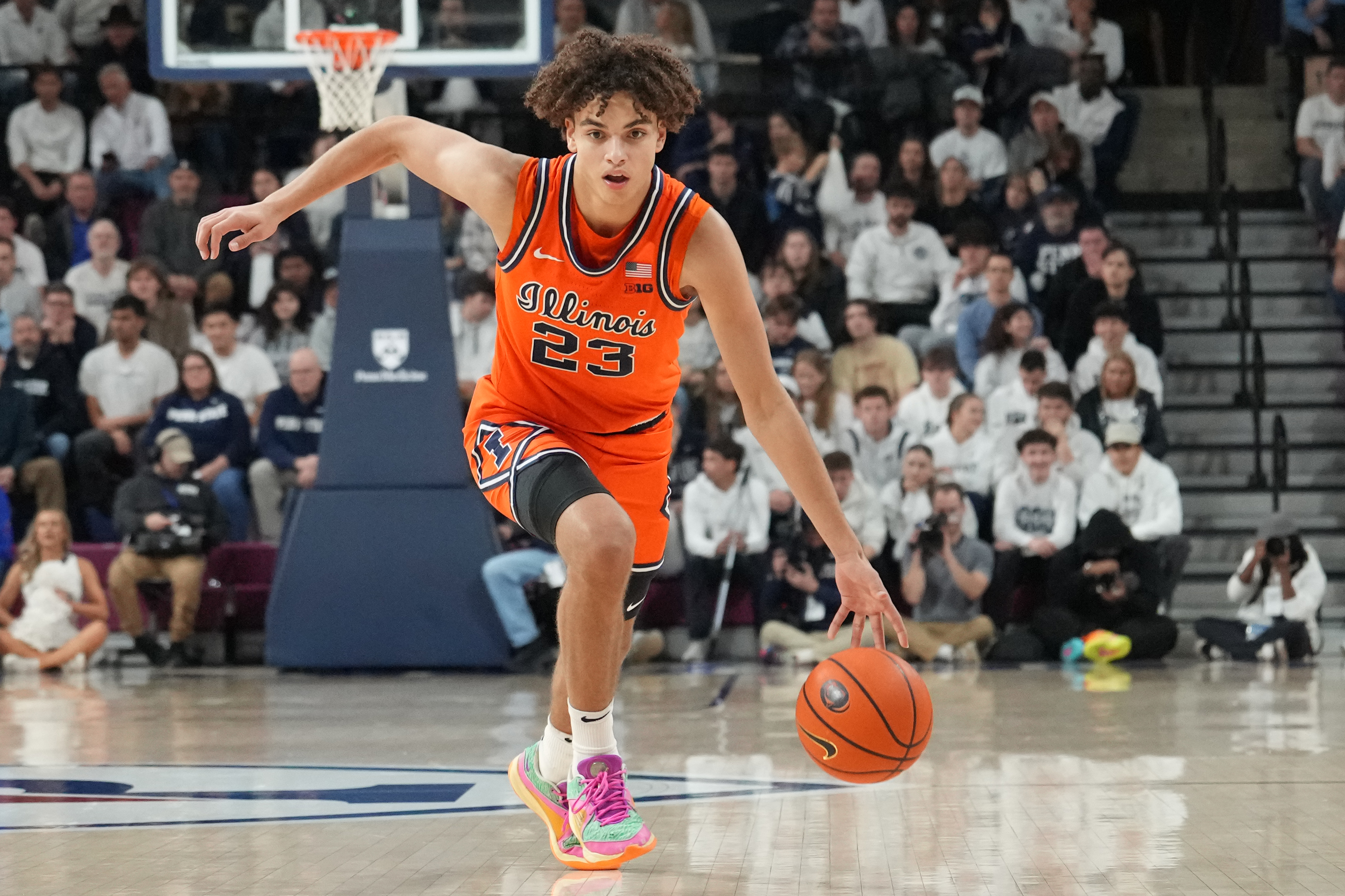 Keaton Wagler's combination of skill, size and smarts continues to impress NBA scouts