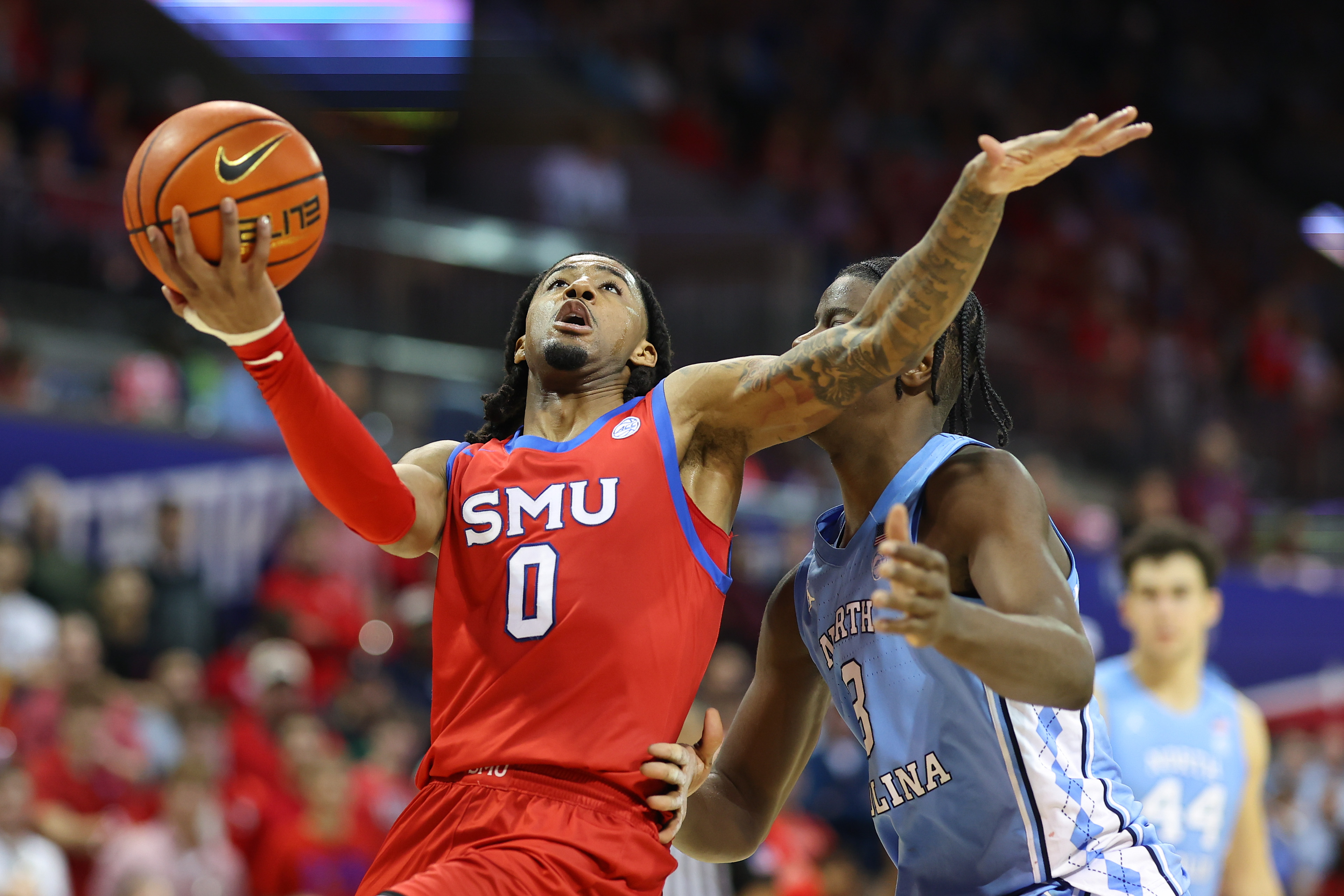 Edwards only needs one more triple-double to tie the SMU record for most in a season