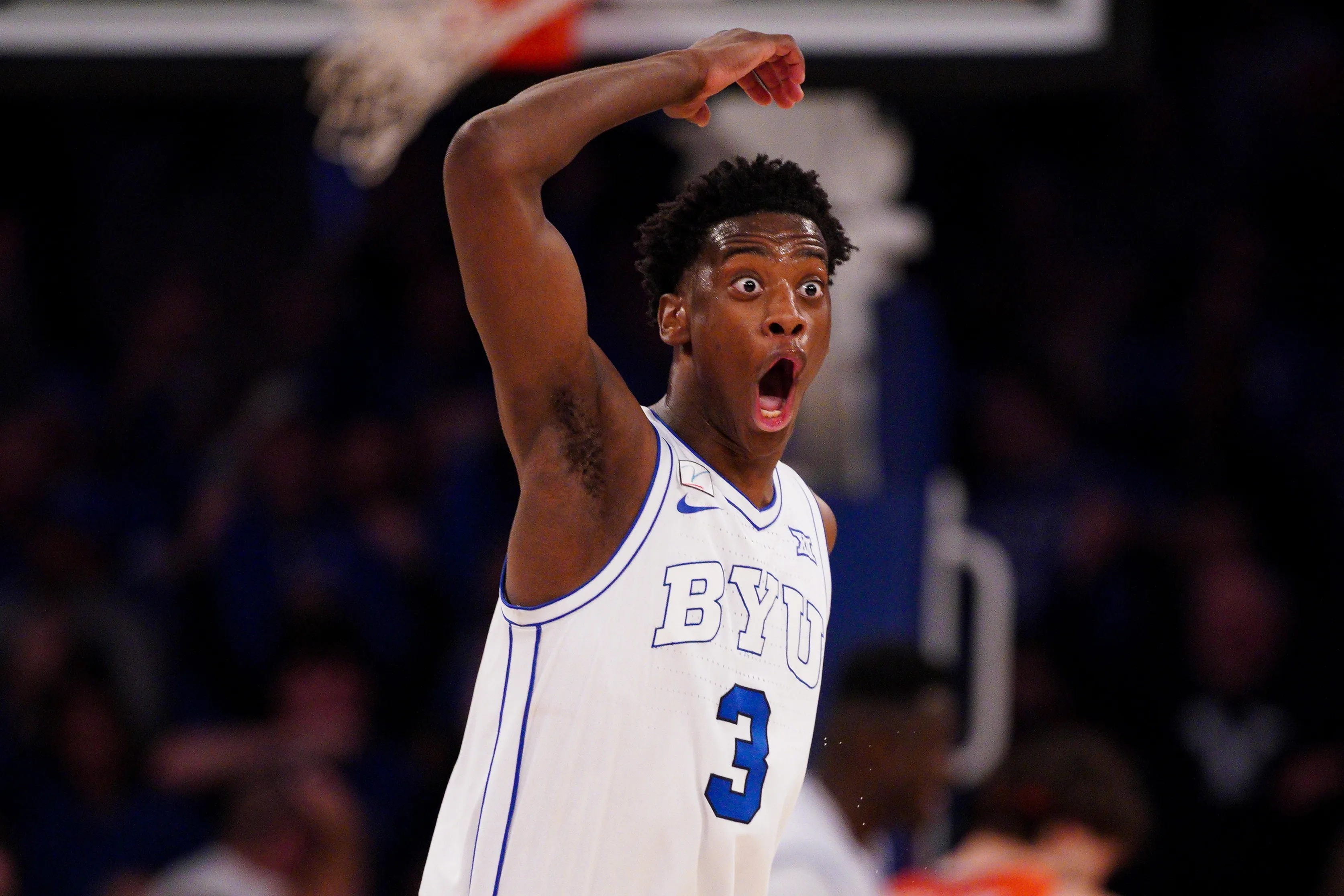 Averaging 23.6 points per game, BYU's AJ Dybantsa leads the nation in scoring.