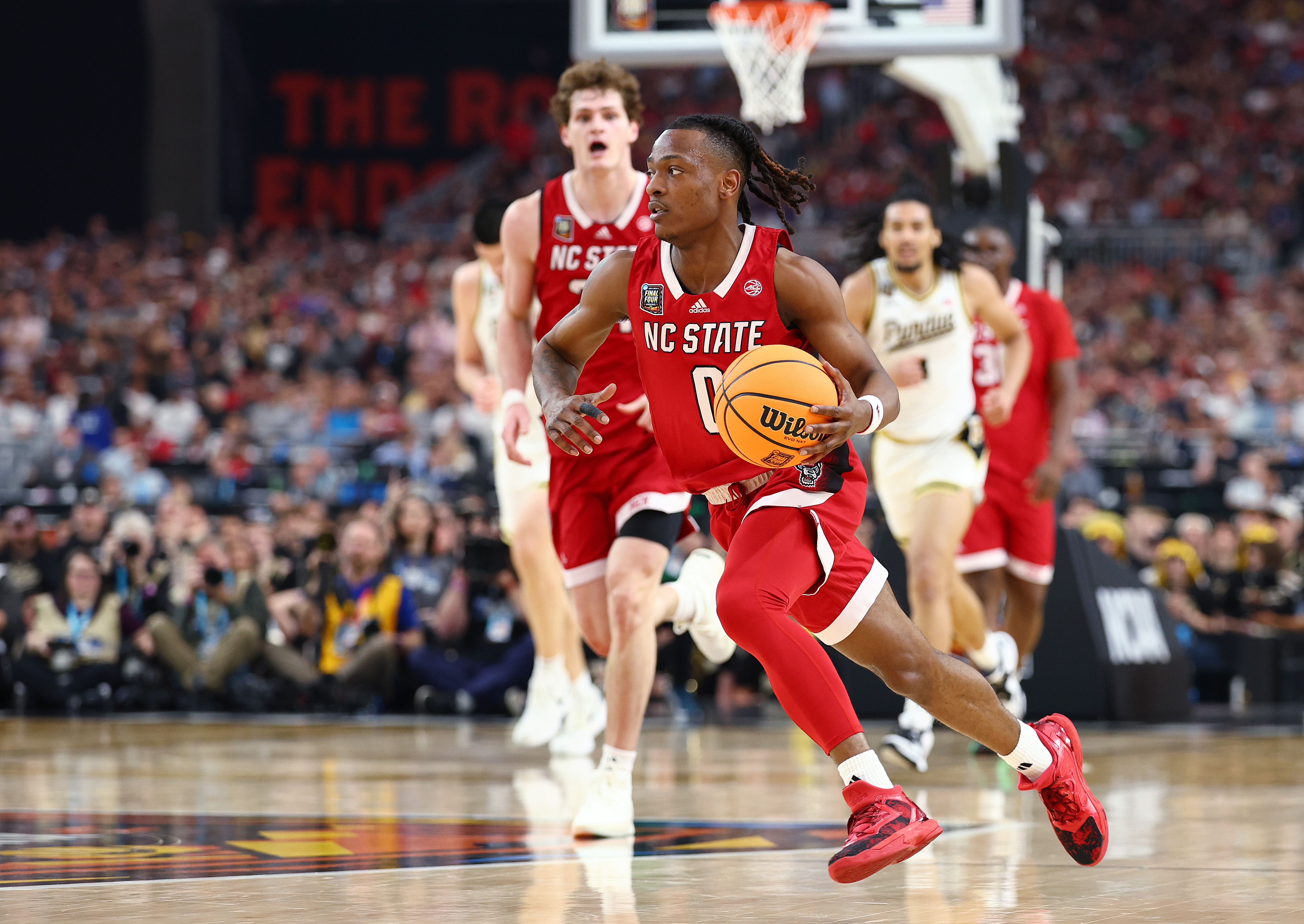 Lead guard D.J. Horne transferred to NC State in 2023 after a rare NCAA Tournament berth for ASU